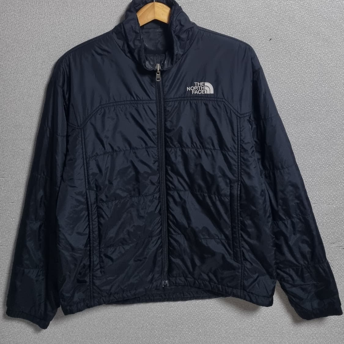 오버핏 S) 노스페이스 블랙 바람막이 점퍼 상품이미지1