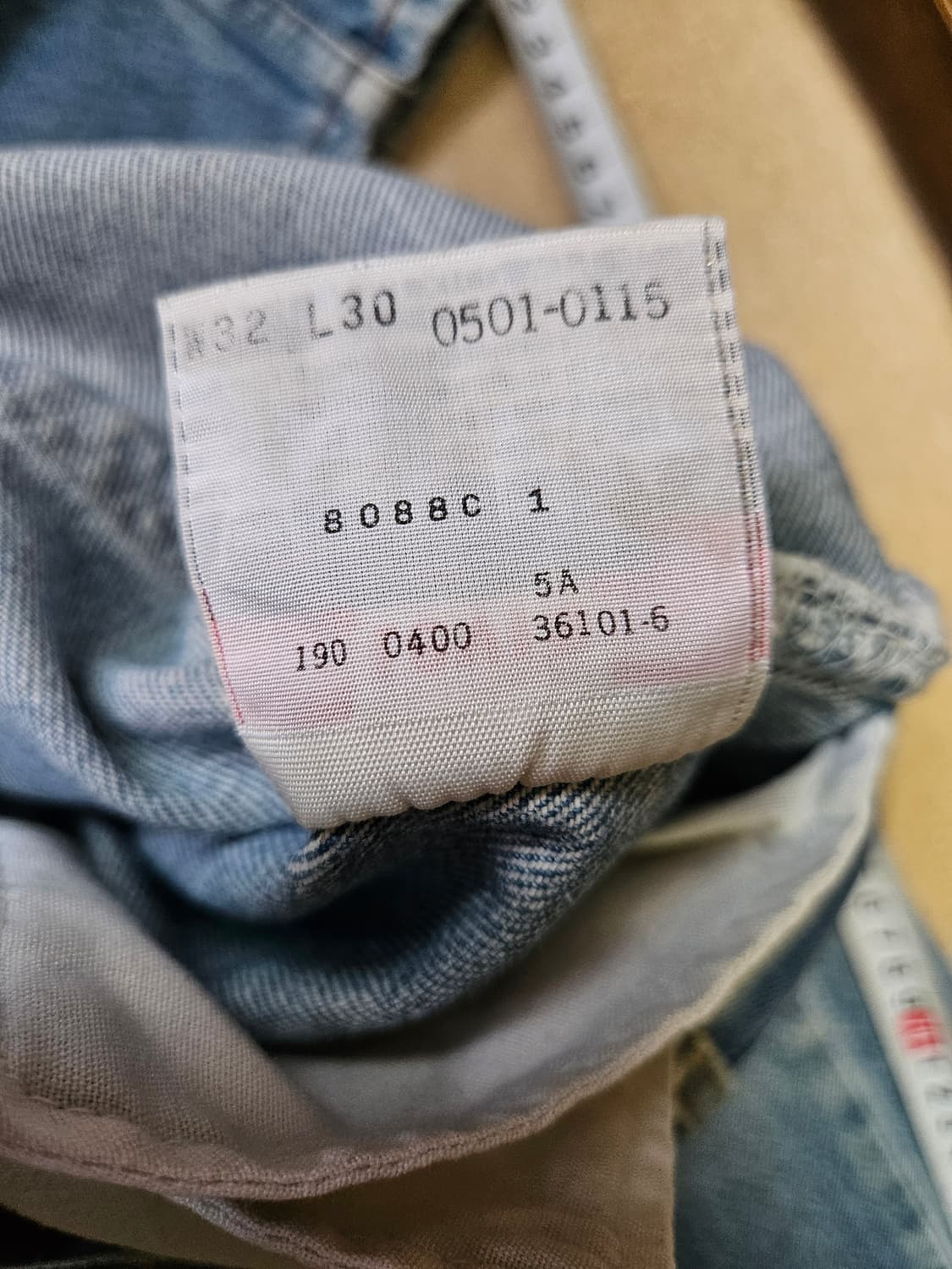 00s Levi's 501 32x30 리바이스 빈티지 상품이미지8
