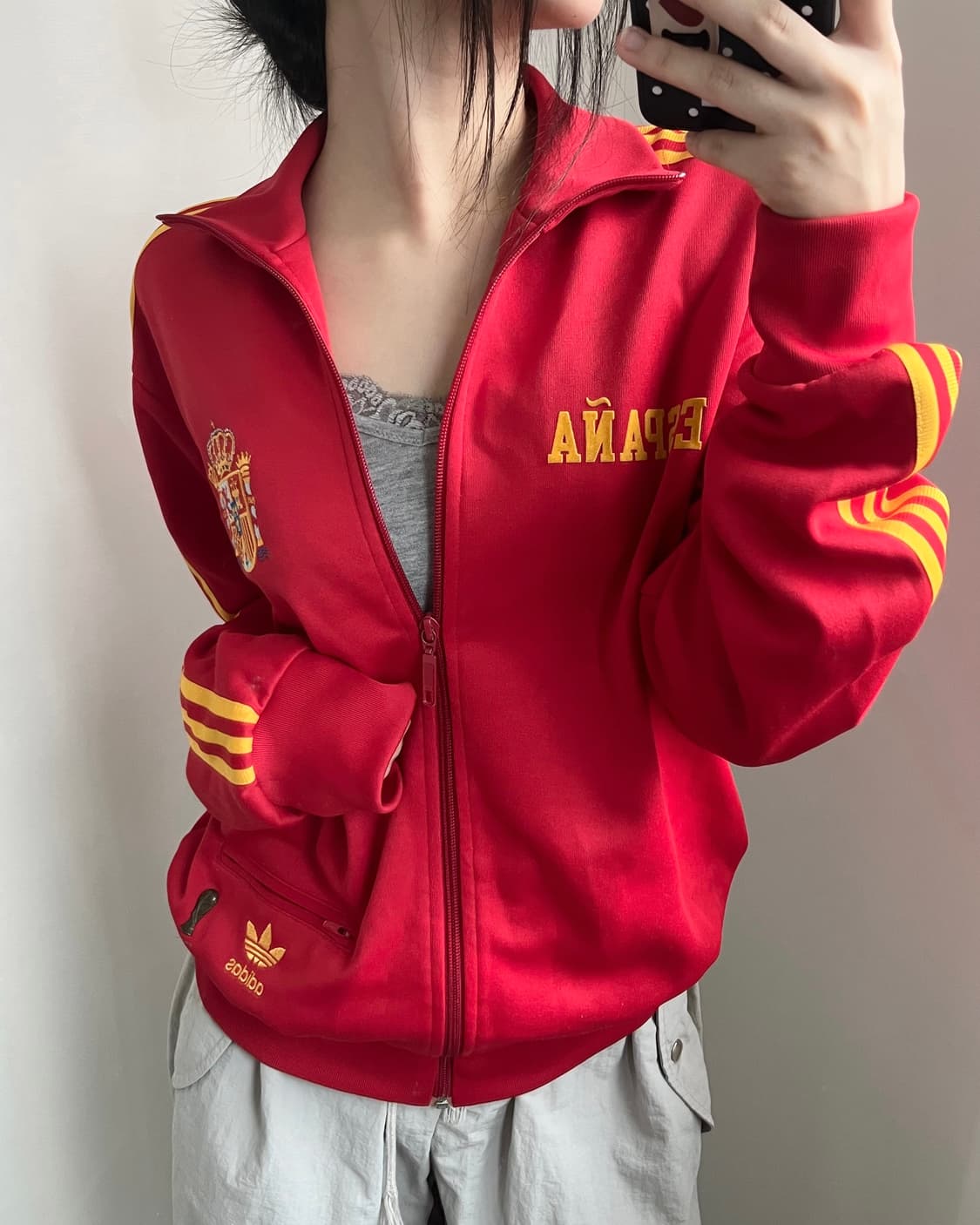 Adidas 아디다스 레드 에스파냐 트랙탑   상품이미지1