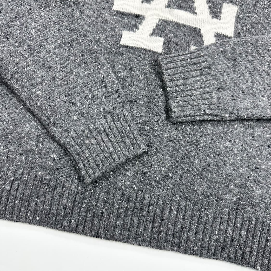 뉴에라 LA다저스 빅로고 차콜 니트 (M) 상품이미지4