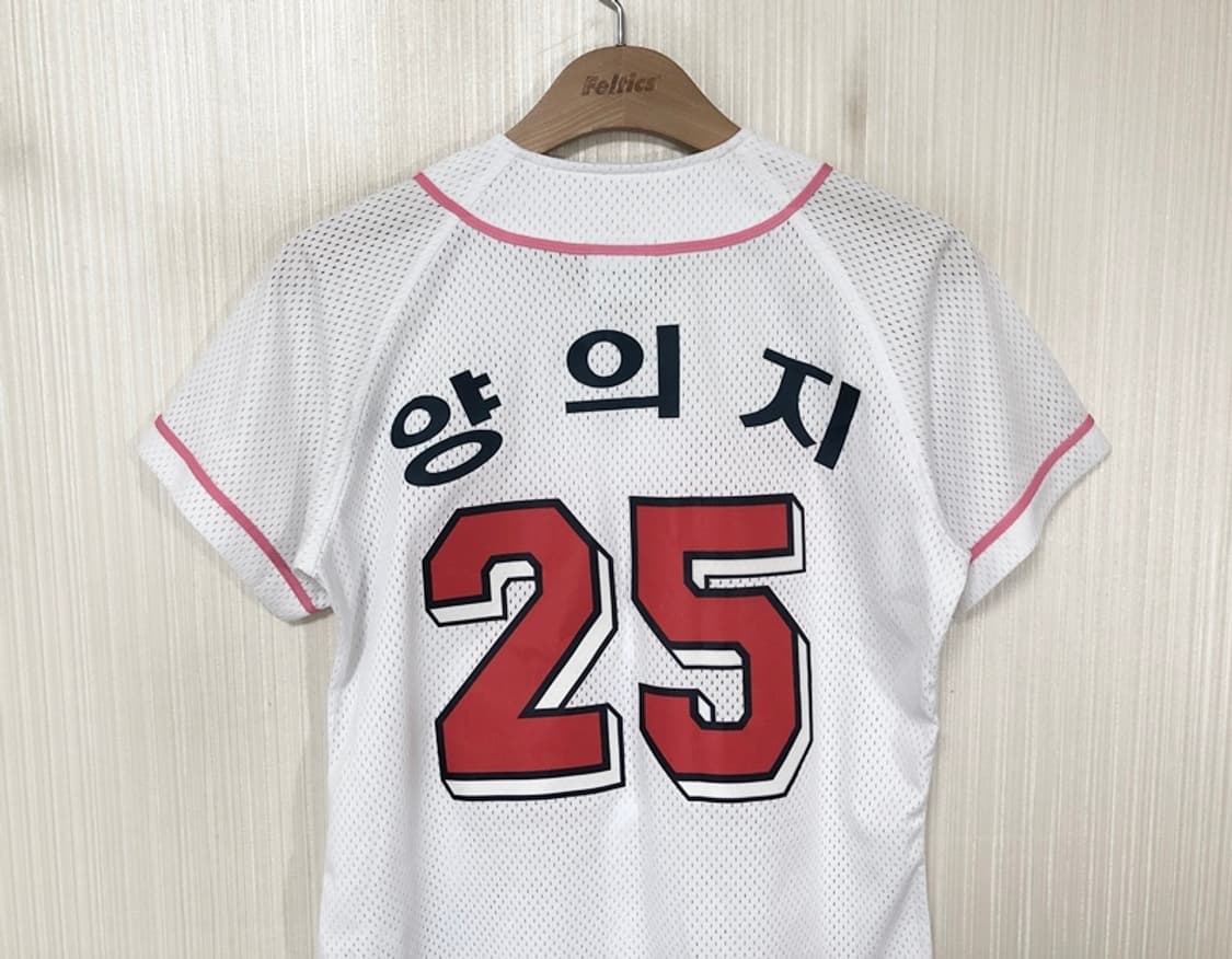 KBO 두산베어스 핑크유니폼/져지 9호(80) #25 양의지 상품이미지9