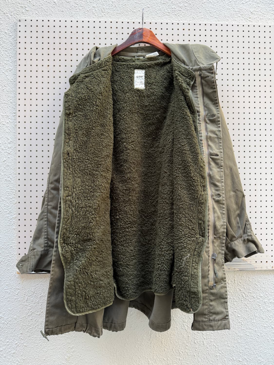 1970s OG FRENCH ARMY M64 모즈파카 오리지널 개파카 상품이미지9