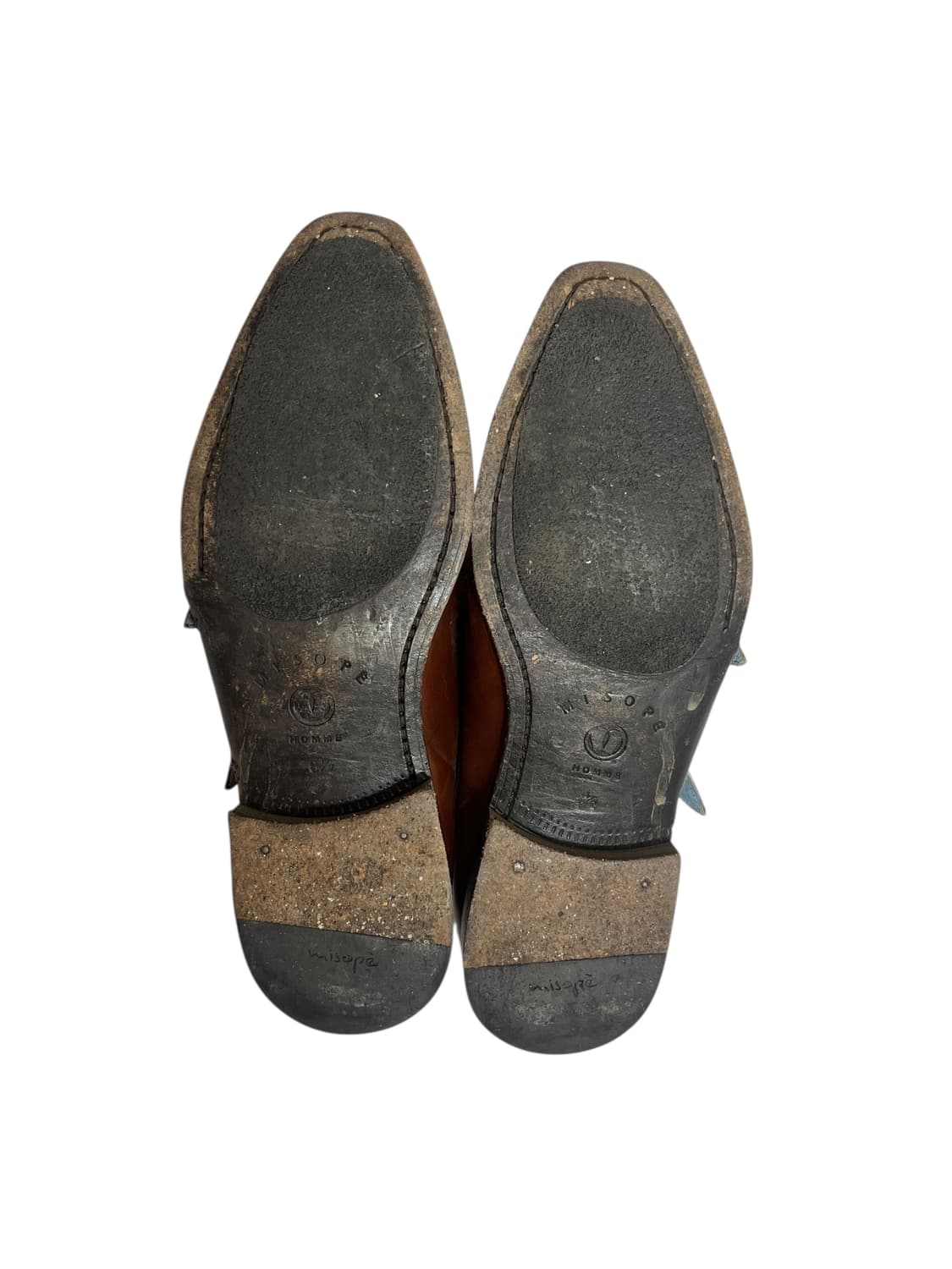 Vintage 미소페 클래식 브라운 더블몽크 240 상품이미지3