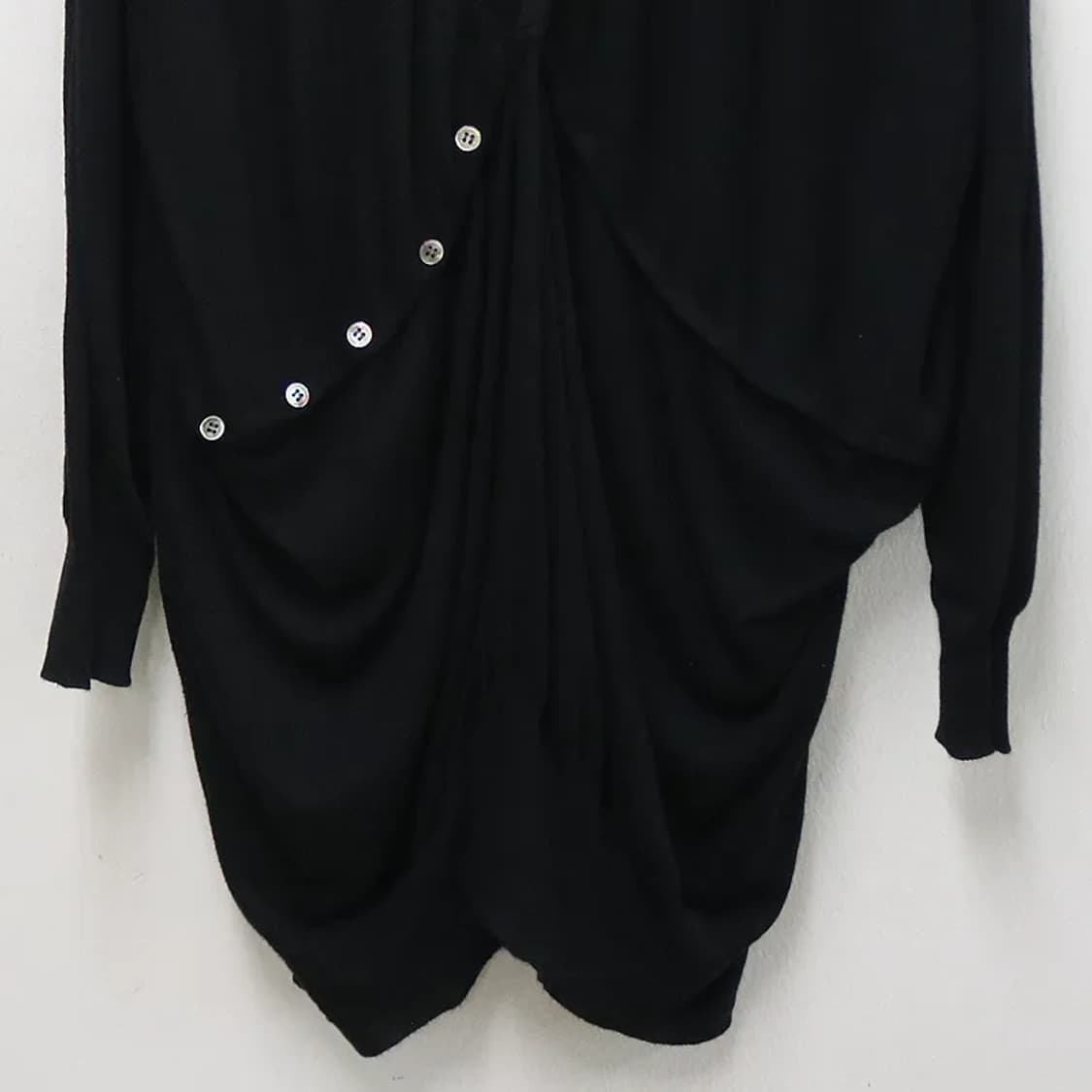 수나오 쿠와하라  유니크 레이온 혼방 롱 가디건 61320 상품이미지4