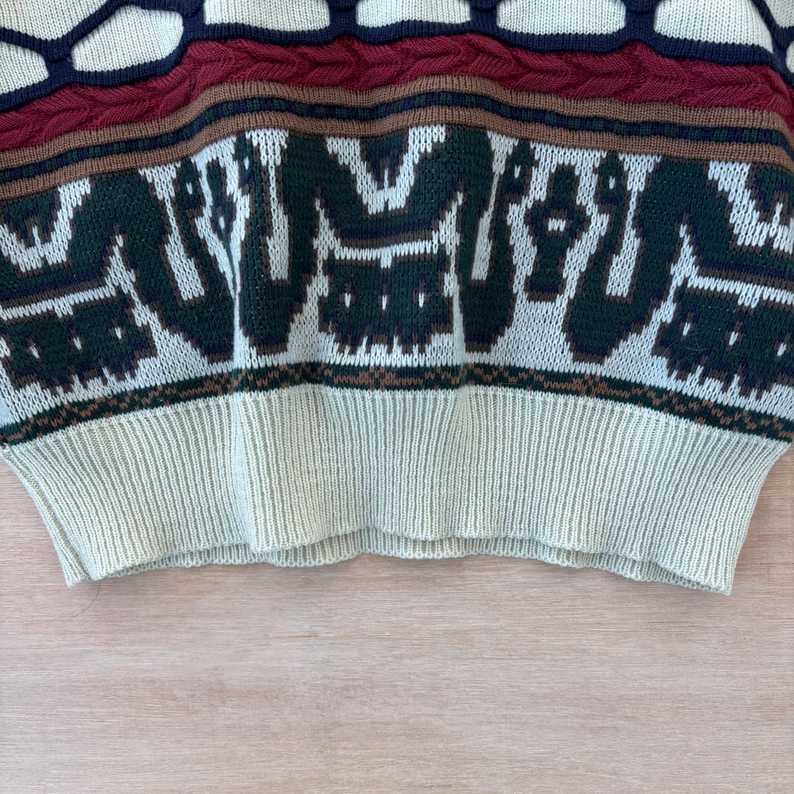 Willogeo Pattern Knit Sweater 상품이미지5