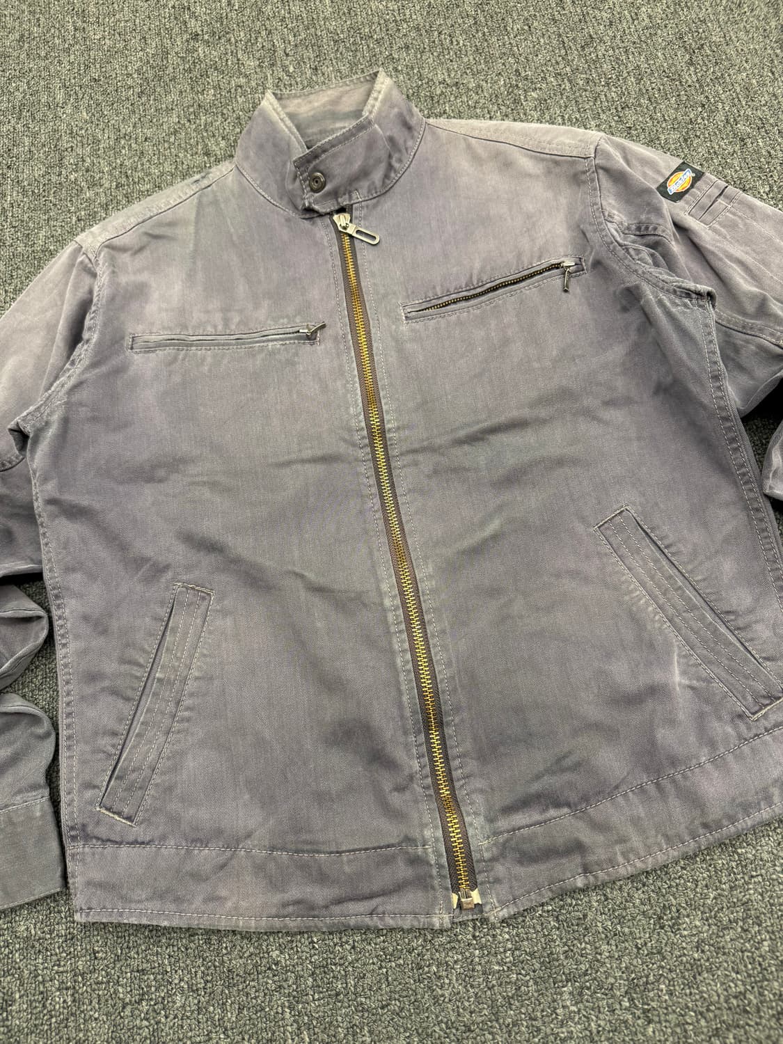 M)디키즈 빈티지 워싱 그레이 워크자켓 상품이미지2