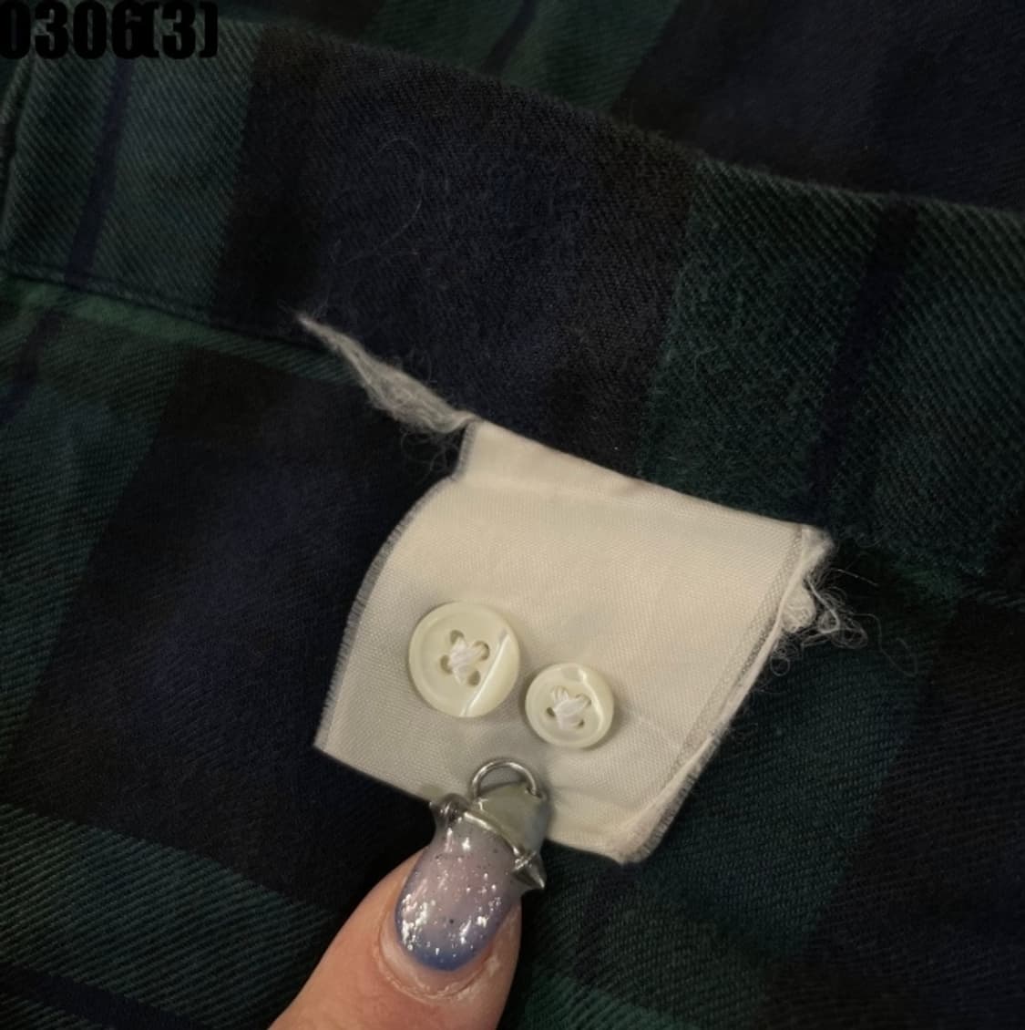 랄프로렌 체크 긴팔 셔츠 상품이미지5