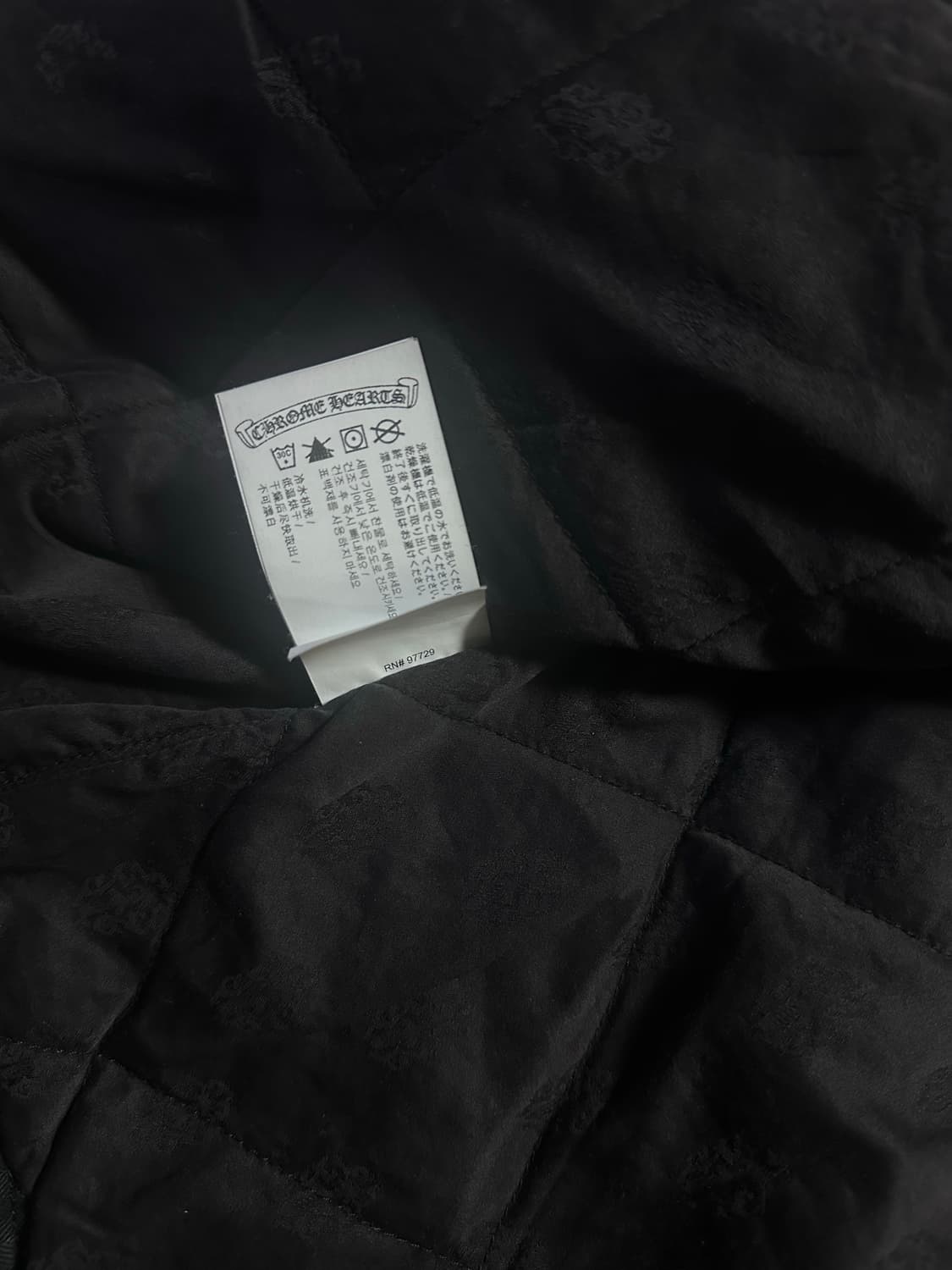 [L] 크롬하츠 워크독 블랙 자켓 내피Ver 상품이미지3