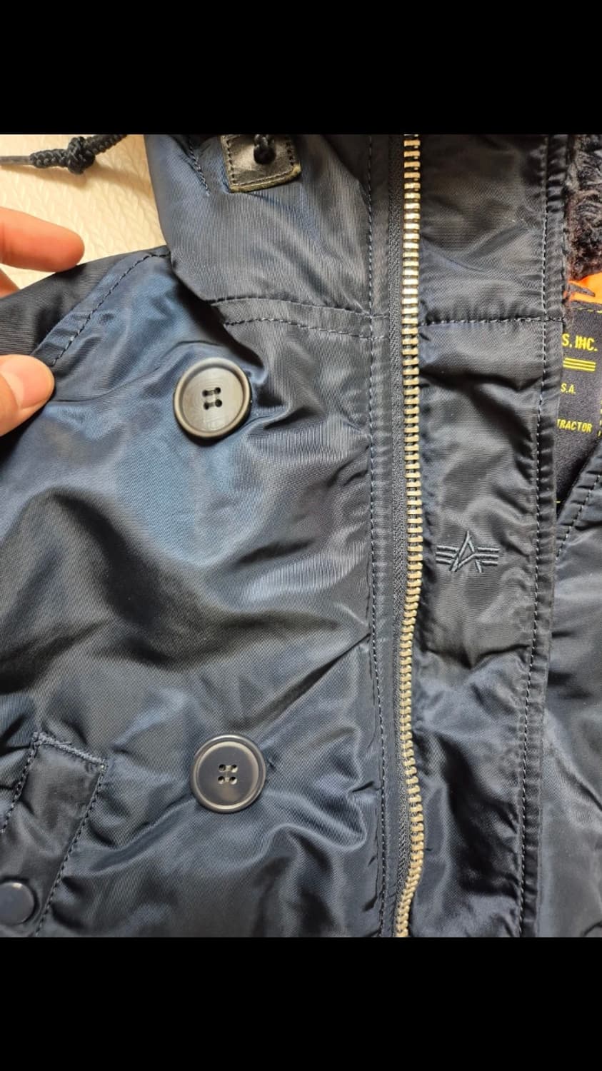 알파인더스트리 N-3B 네이비 xs 상품이미지6