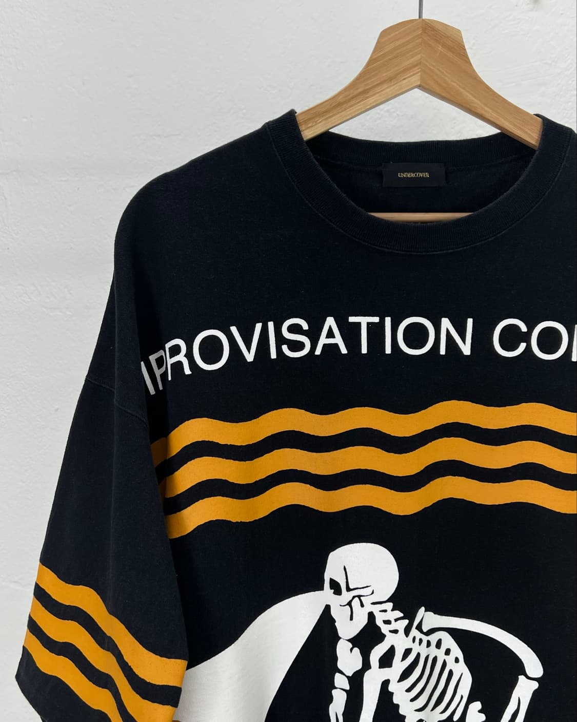 언더커버 블랙 17ss improvisation concepts 하프티 상품이미지2