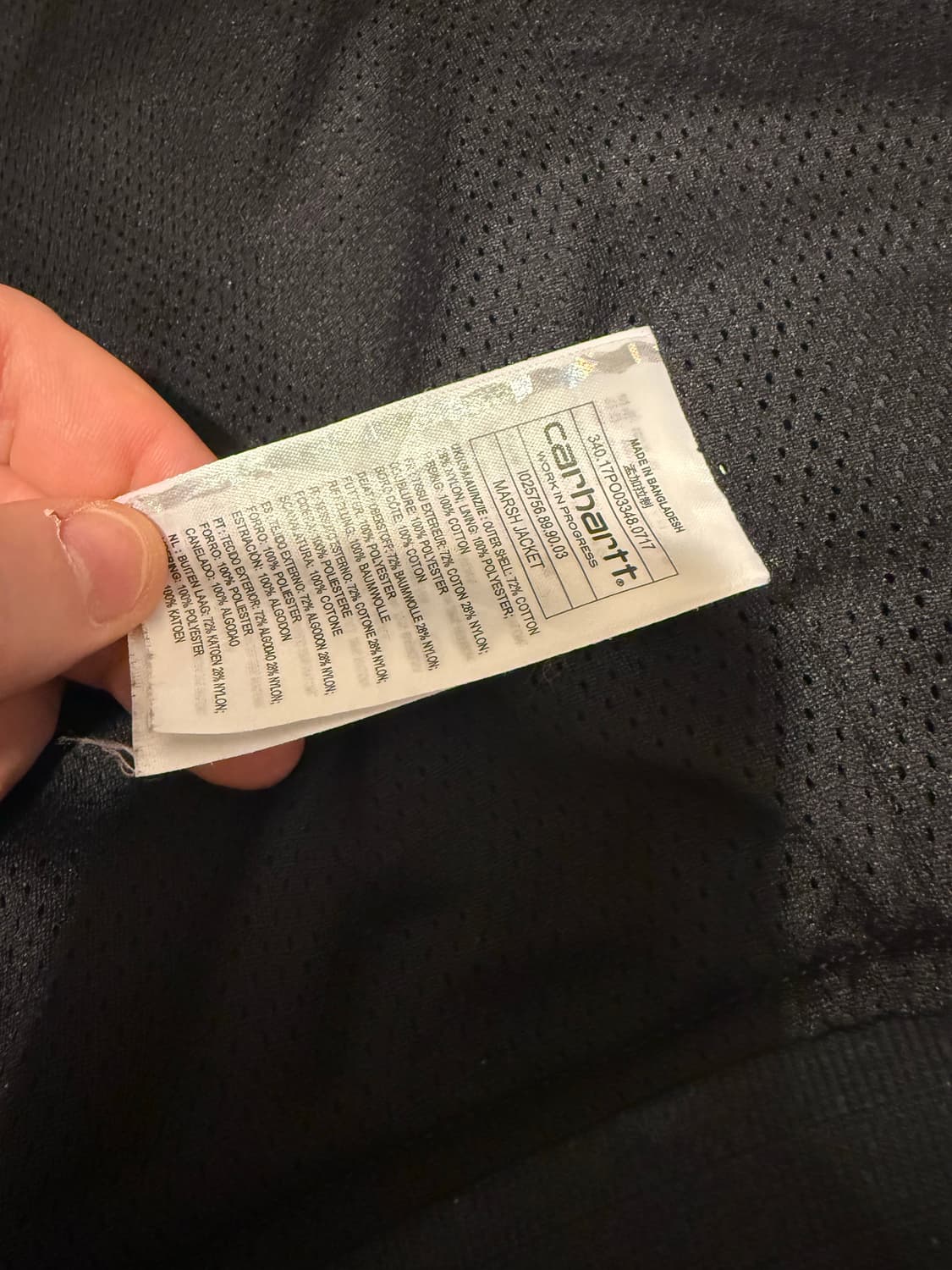 칼하트 윕 Marsh Jacket 워크자켓 후디 L 상품이미지6