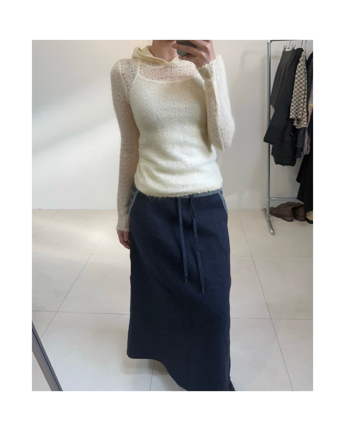 Junko shimada 후디 니트 상품이미지1