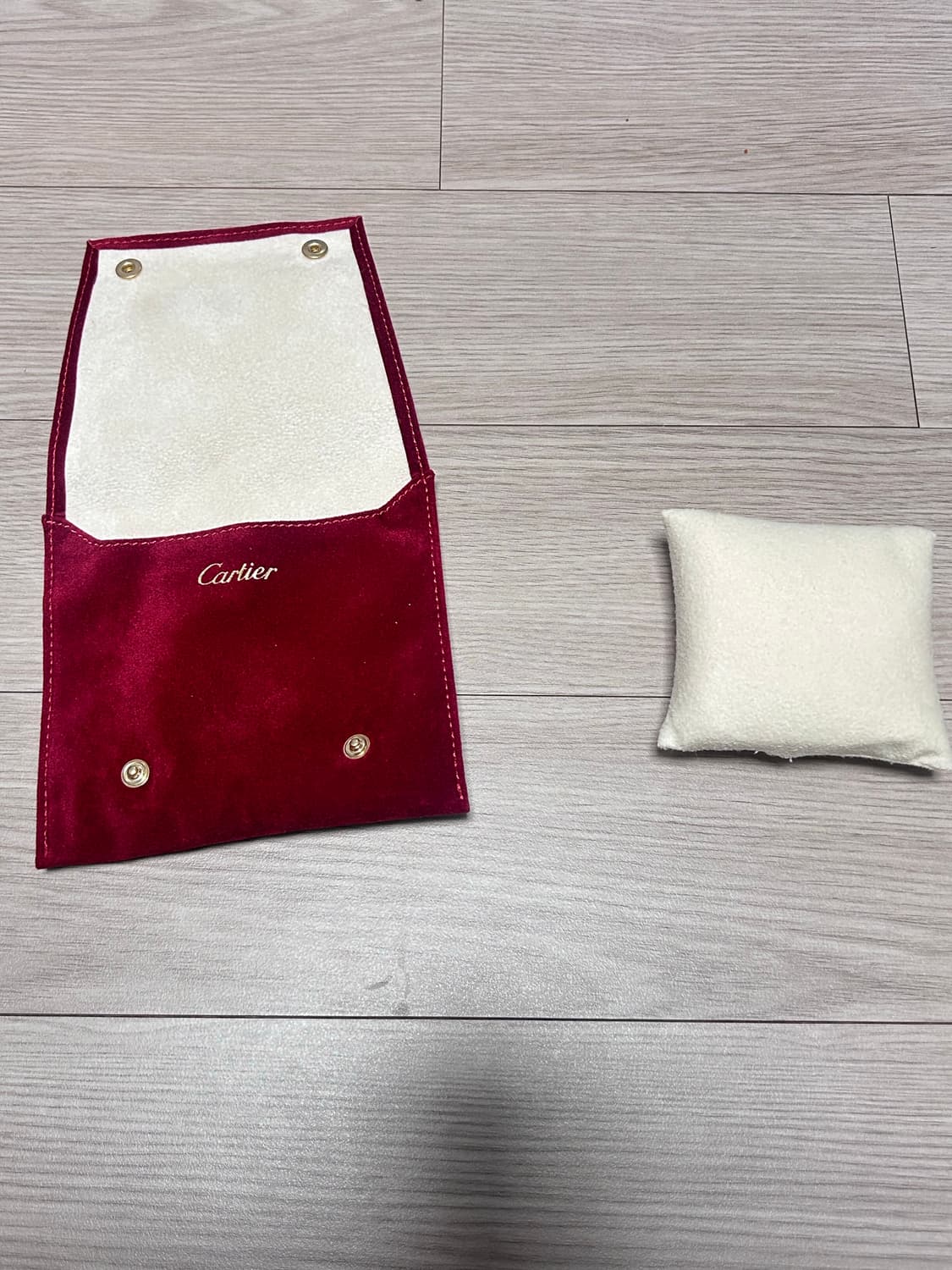 까르띠에 여행용 벨벳 파우치 상품이미지2