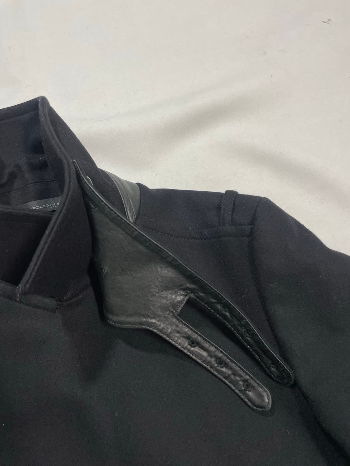 우영미 솔리드옴므 나폴레옹 피코트 상품이미지7