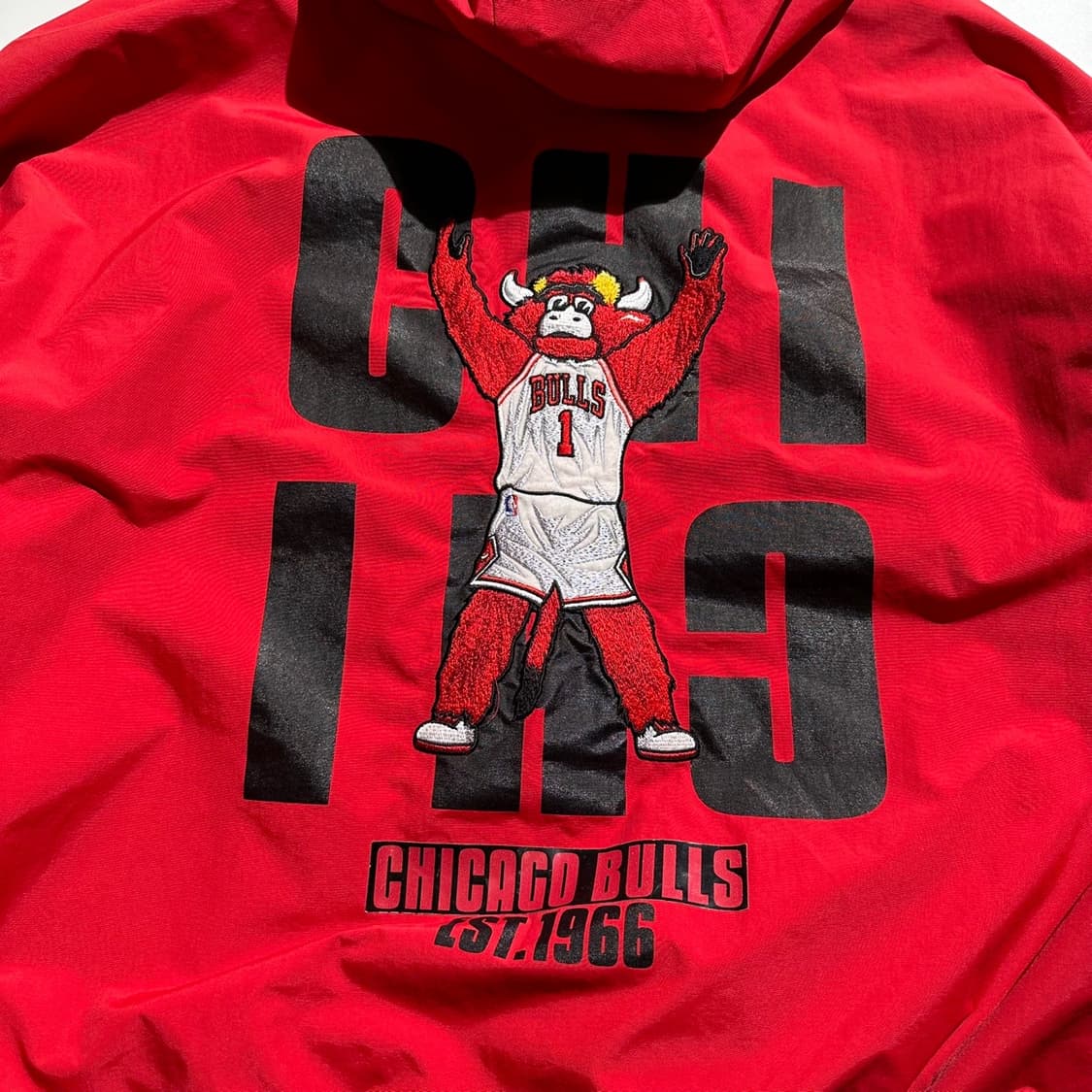 NBA 시카고 불스 로고 배색 아노락 상품이미지7