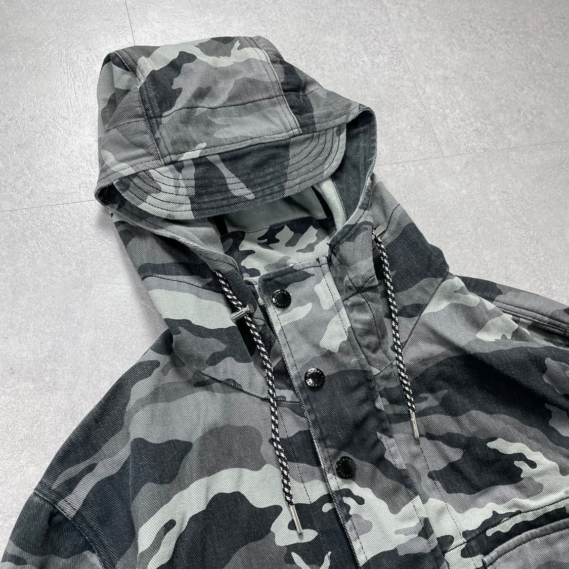 아르마니 익스체인지 카모 야상 상품이미지2