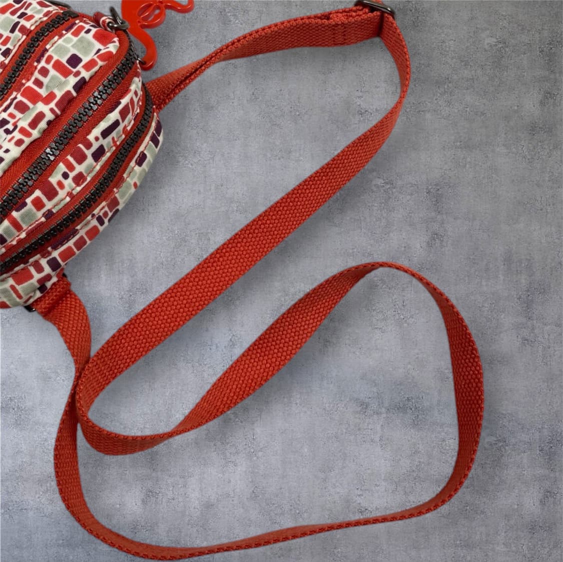 키플링 Kipling 오렌지 멀티컬러 리미티드 프린트 미니 크로스백 상품이미지7