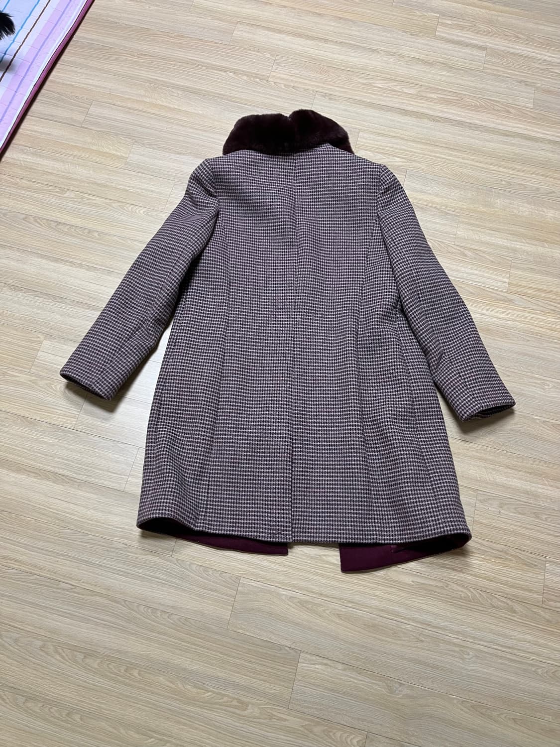 아날도바시니 퍼 코트 (퍼탈착가능)(새상품) 상품이미지2