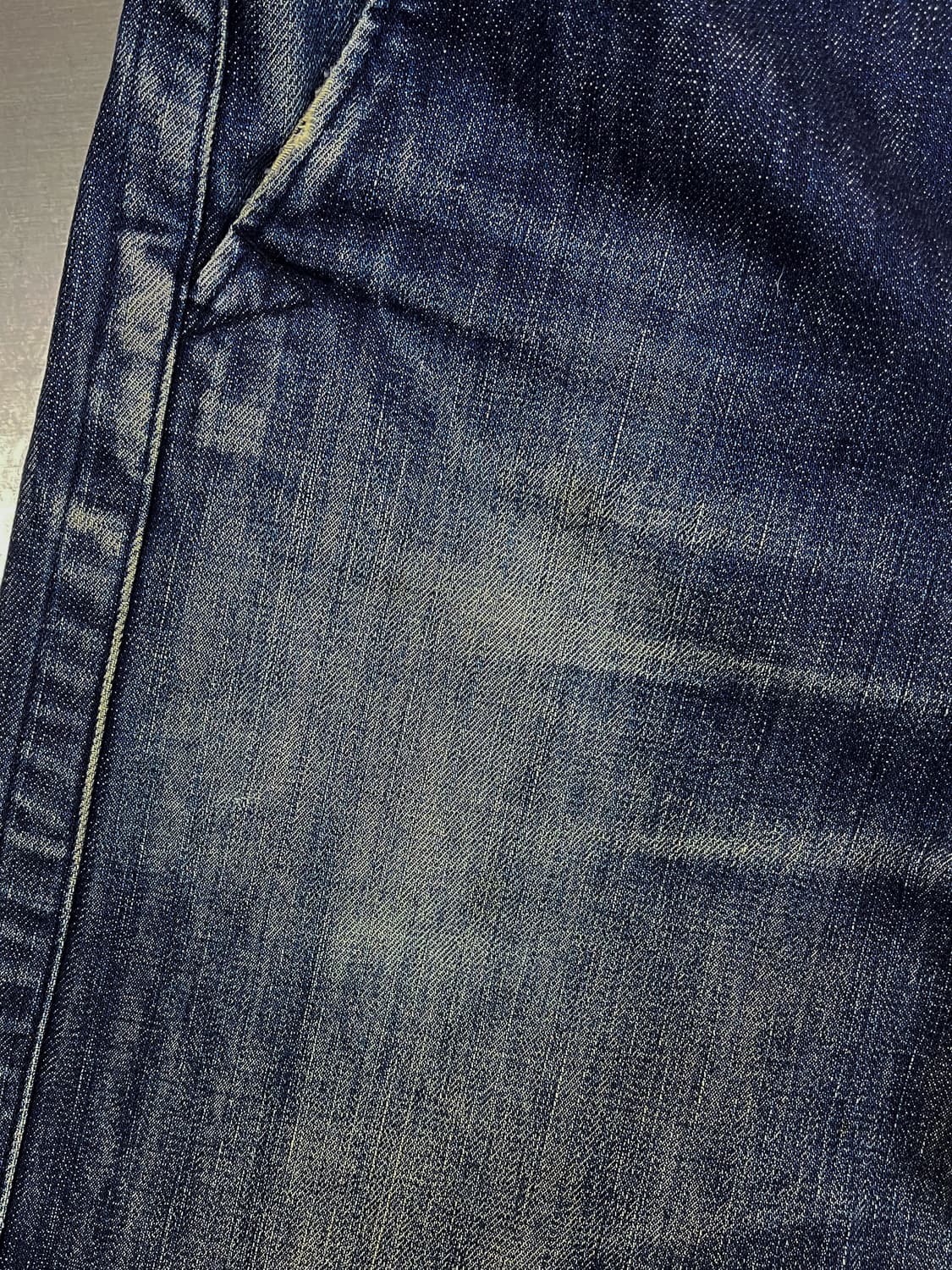 화이트 마운티니어링 09aw 페이디드 데님 팬츠 상품이미지9