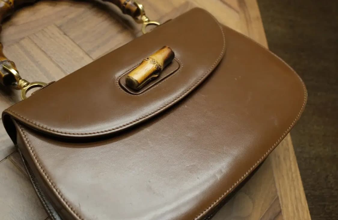 구찌 1947 뱀부백 탑핸들백 상품이미지5