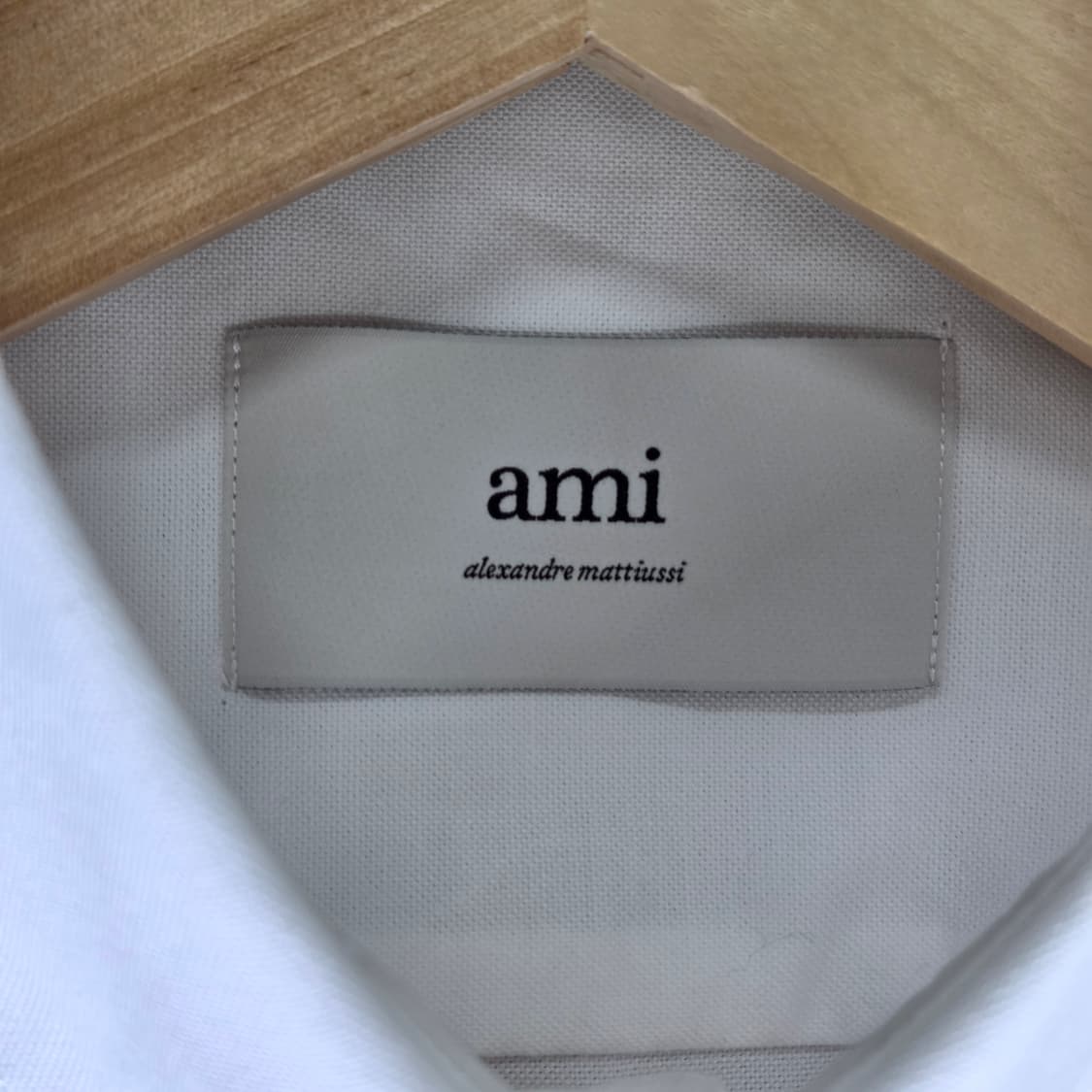 아미 2024 우먼 버튼다운 크롭 셔츠 XS 상품이미지4