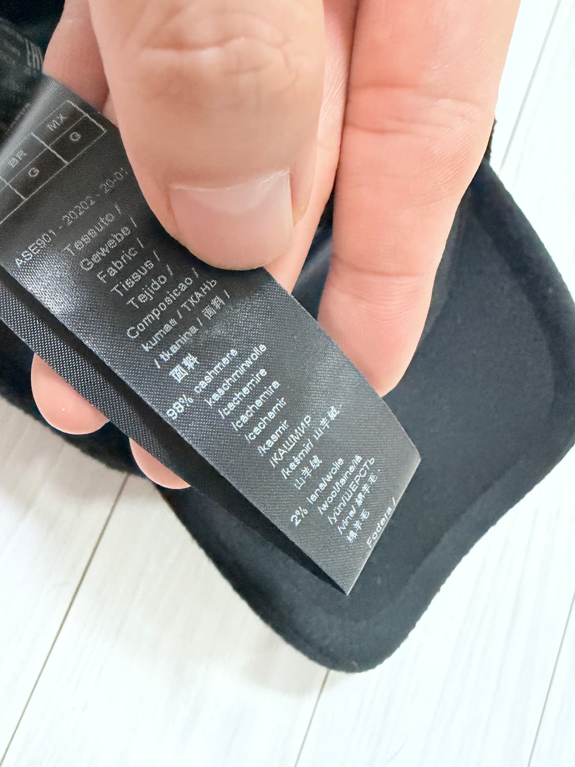 조르지오 아르마니 캐시미어 볼캡 야구모자 상품이미지3