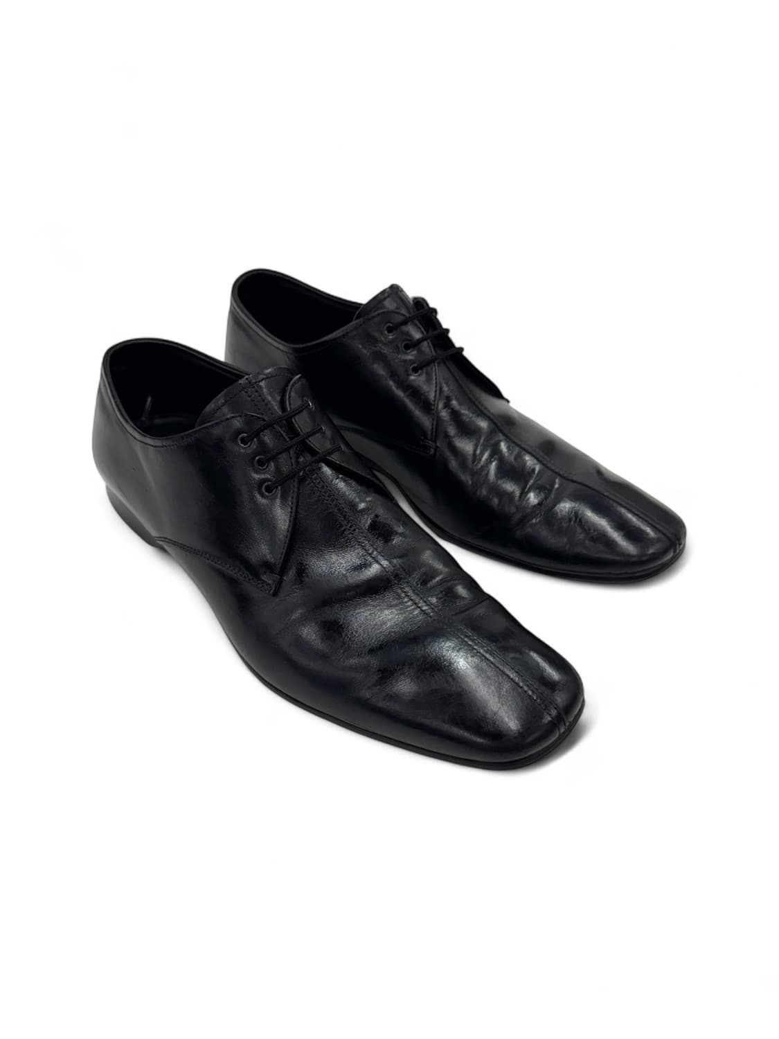 Prada 90s Square toe Derby Shoes  상품이미지4