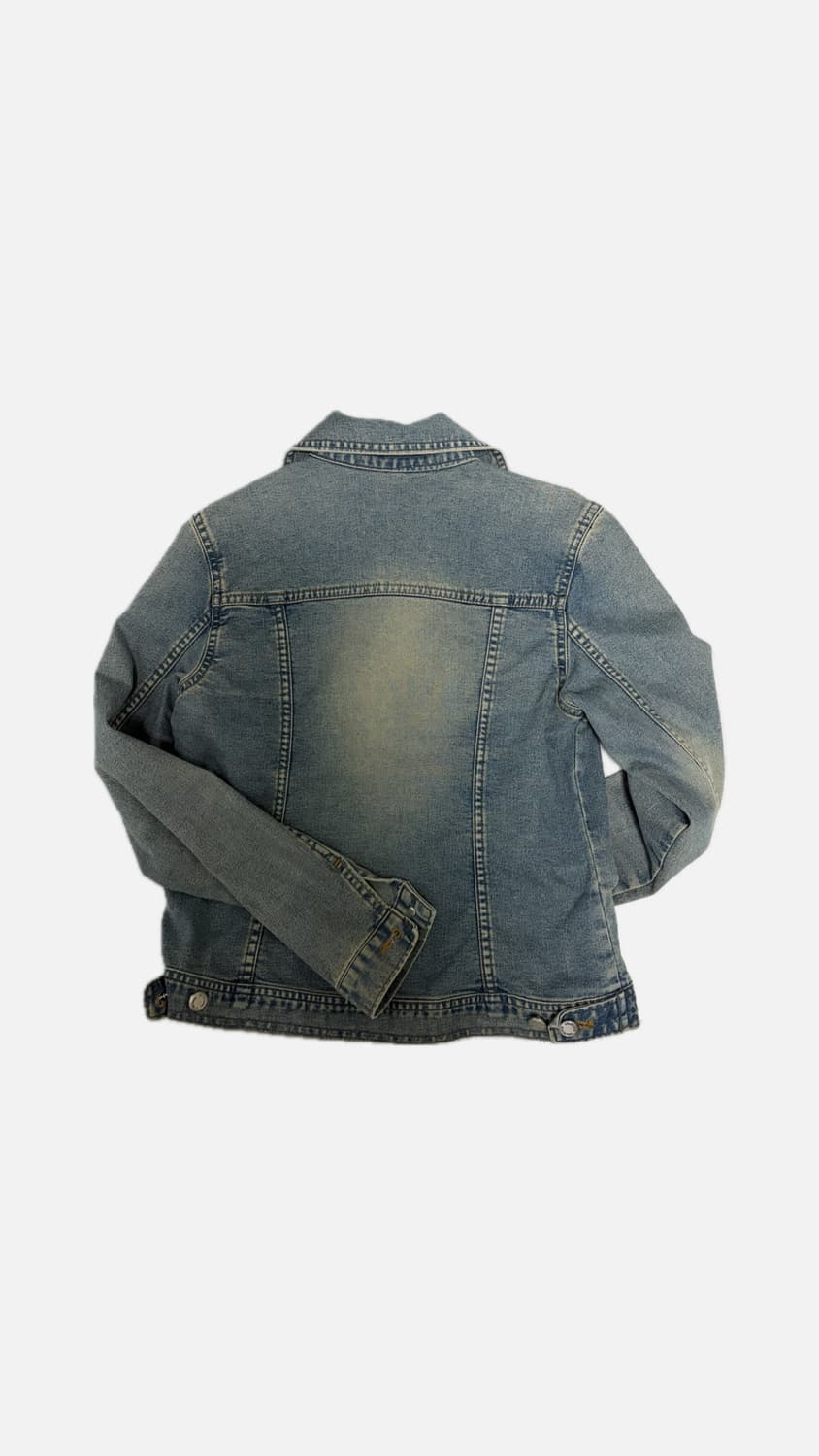 Vintage denim washing jacket 상품이미지2