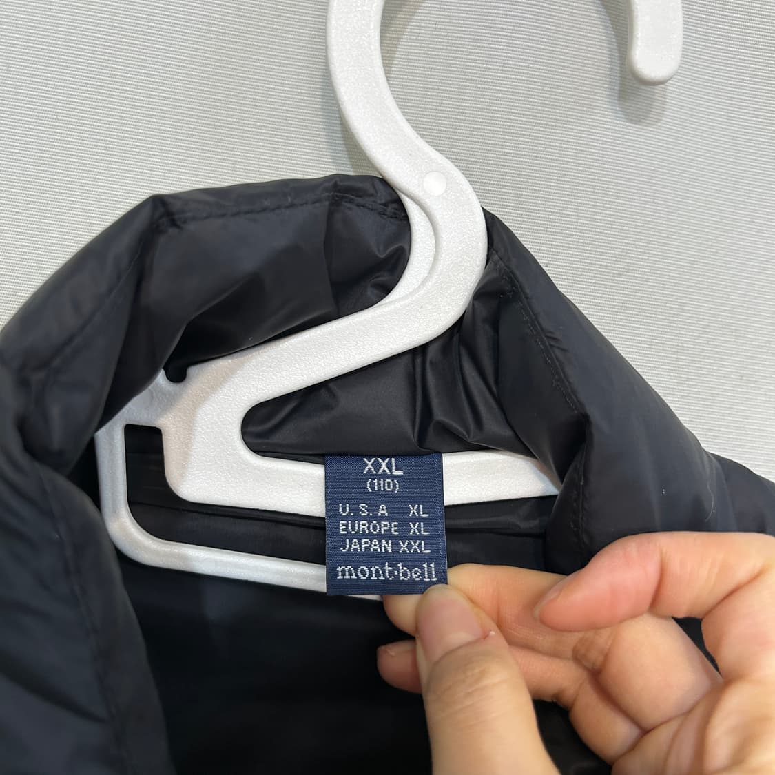 몽벨 남성 경량패딩 110  상품이미지2