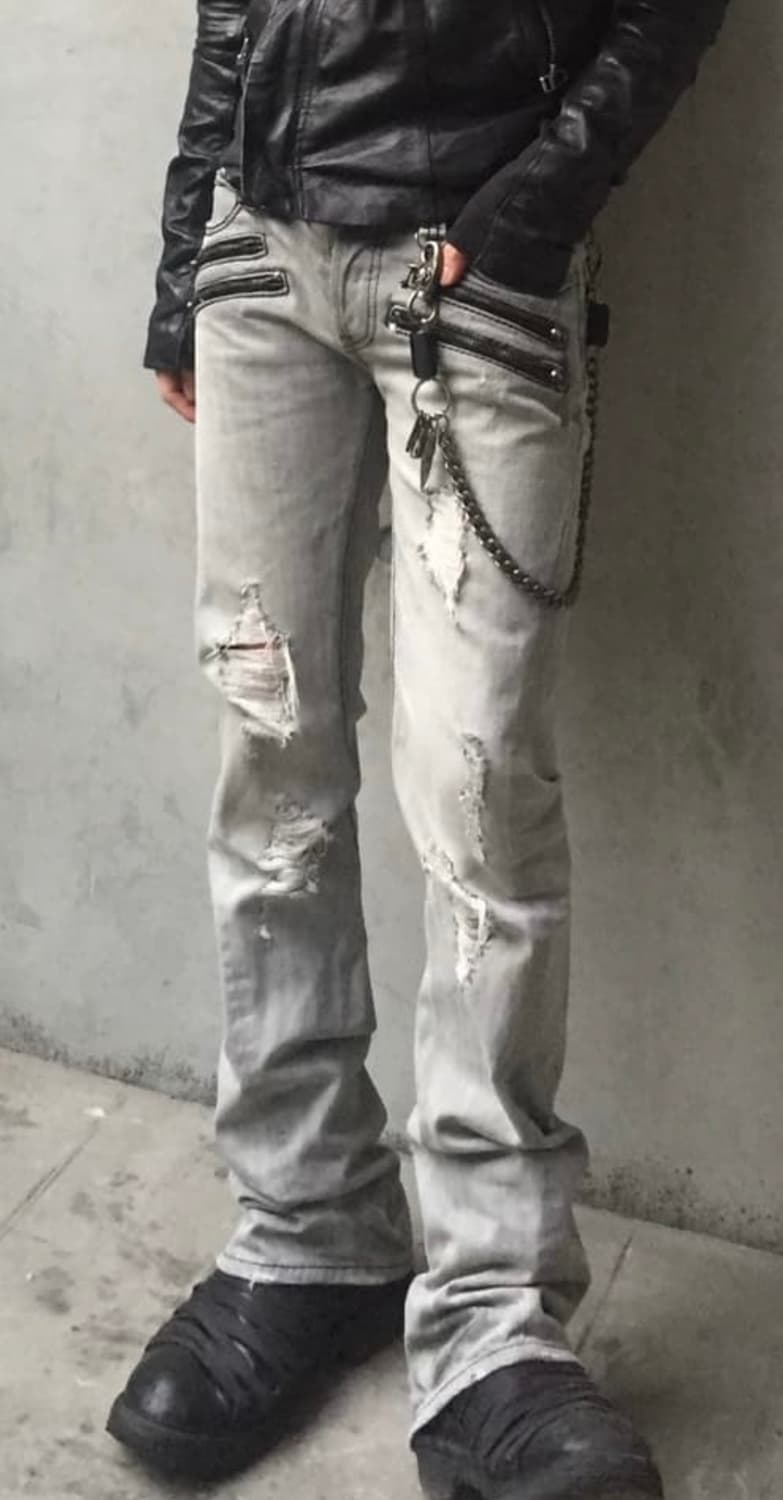 Buffalo Bobs curve flared crash denim 상품이미지3
