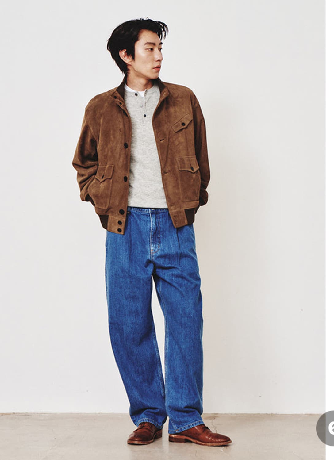 아트이프액트 스웨이드 A-1 자켓 상품이미지6