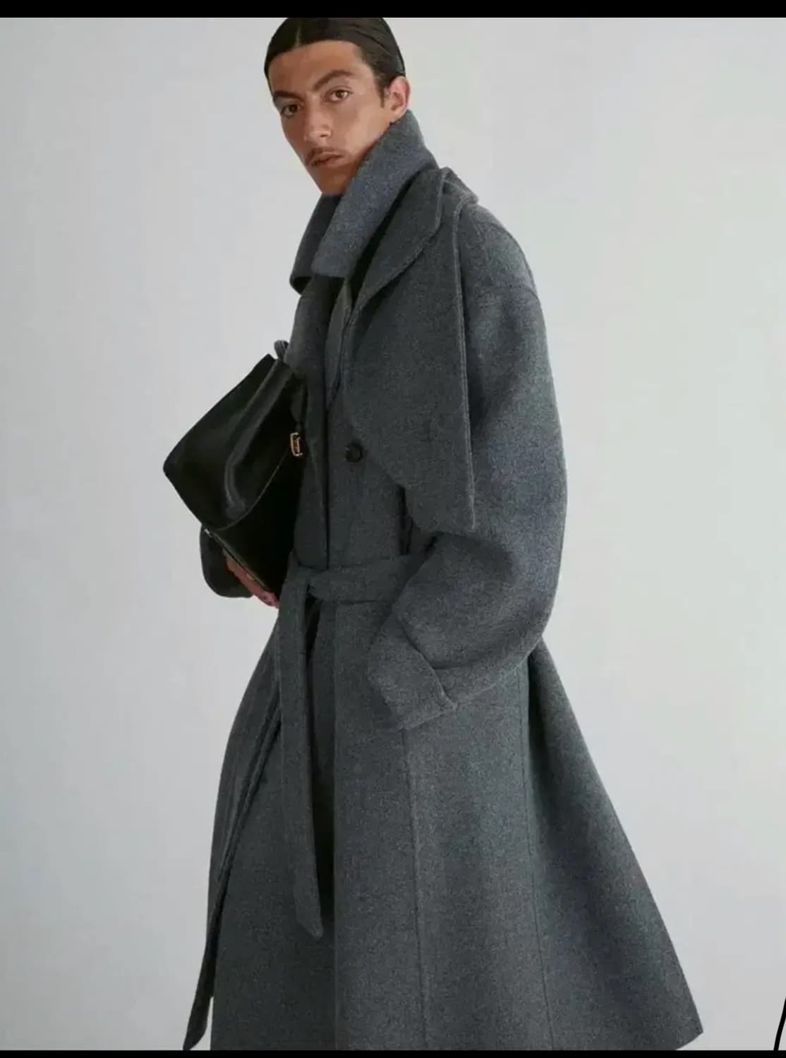 렉토 핸드메이드 쿠세 코트 그레이 2 상품이미지1