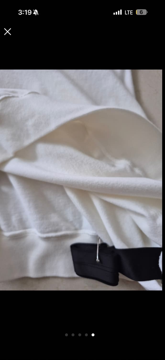 릭오웬스 크롭 스웻셔츠 S 상품이미지5