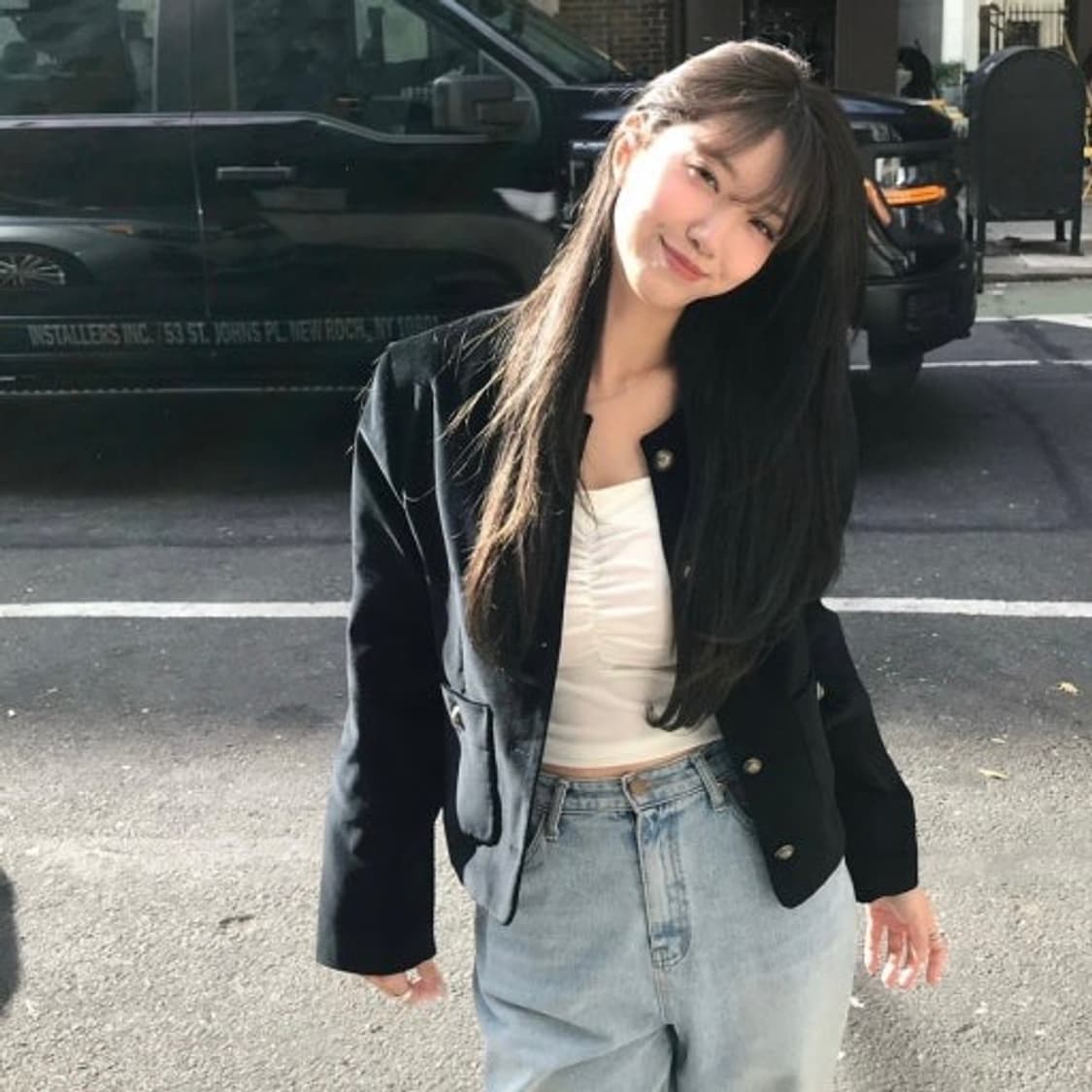 아카이브제이투유 블랙 틸다 벨벳 자켓 s 새상품 상품이미지1