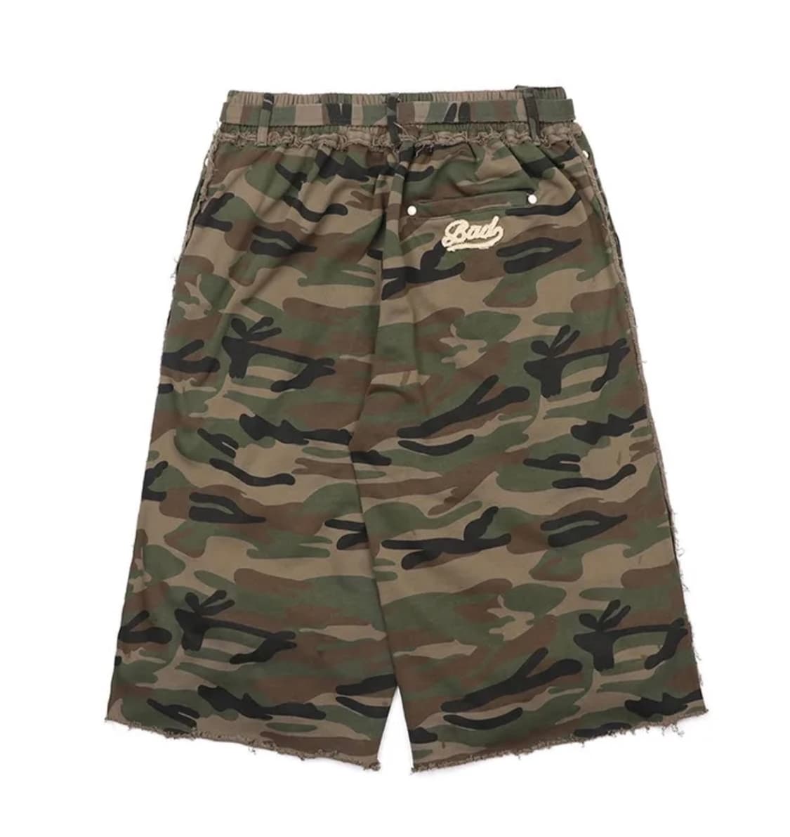 배드블러드 로 엣지 버뮤다 팬츠- 카모 상품이미지5