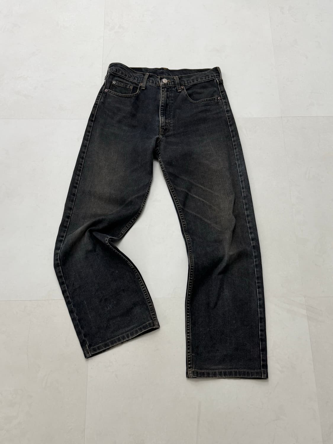 Levi’s  509-02 흑청 와이드 팬츠 상품이미지4