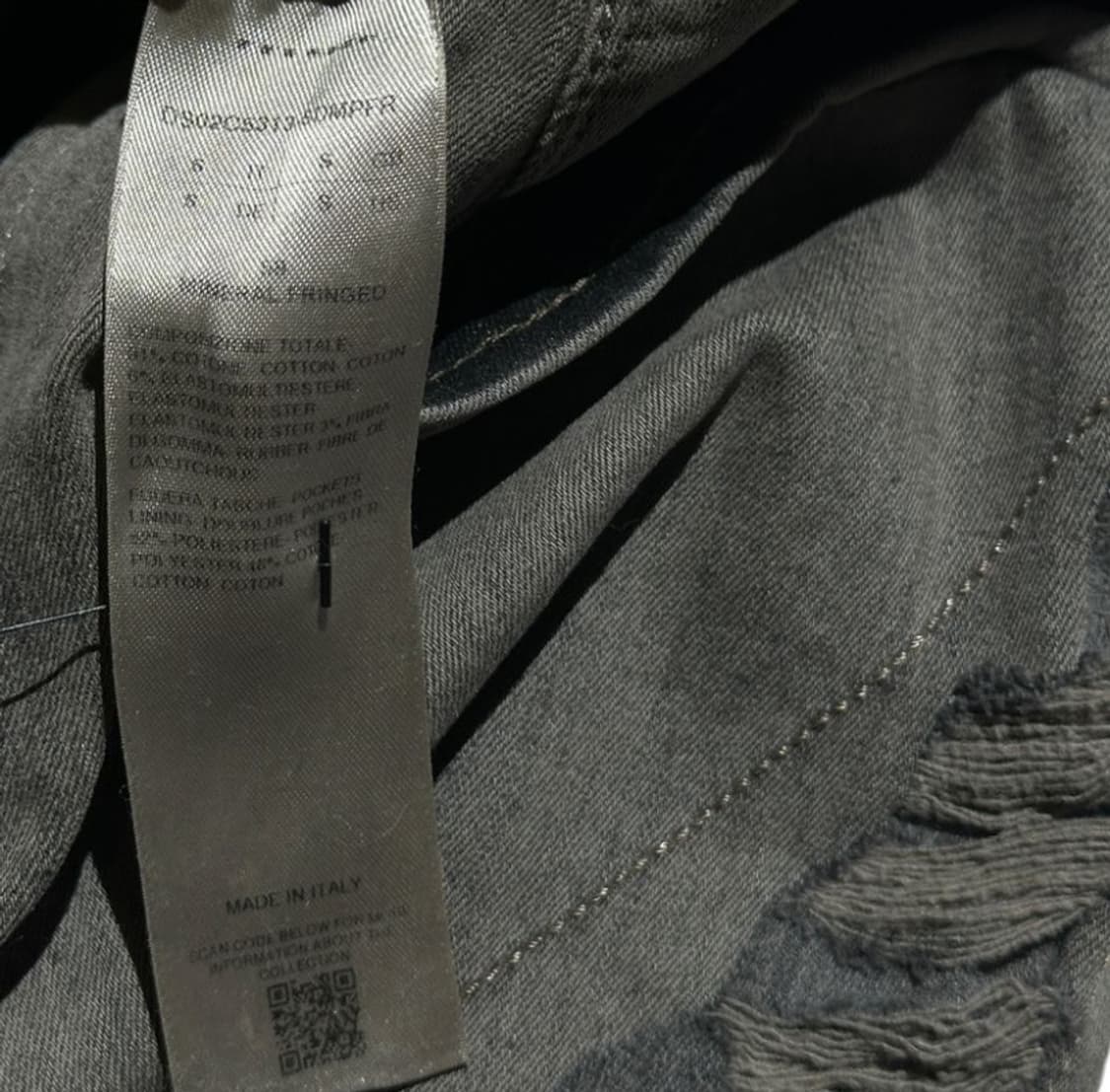 Rickowens dirt cut offs 상품이미지3