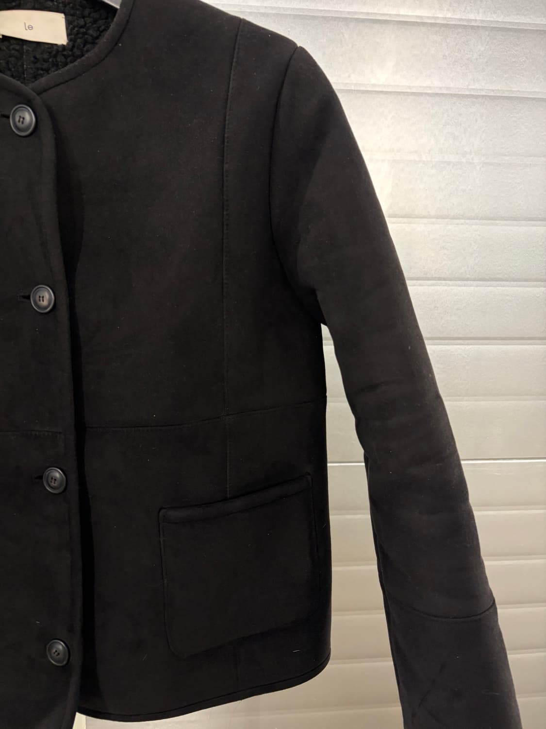 Le 르 short shearling jacket 상품이미지3