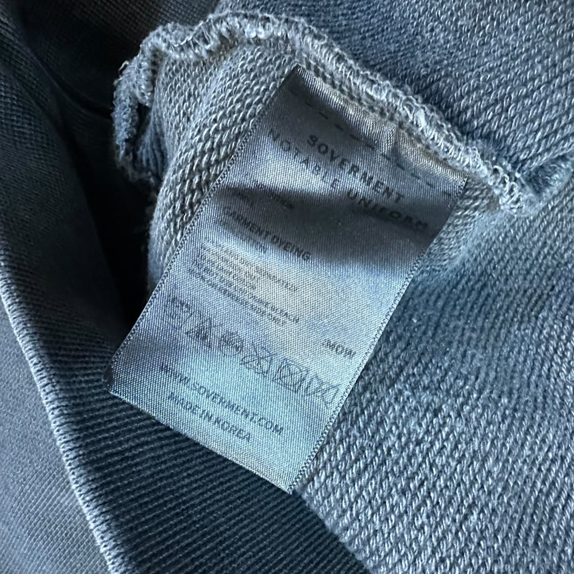 소버먼트 피그먼트 맨투맨 상품이미지5