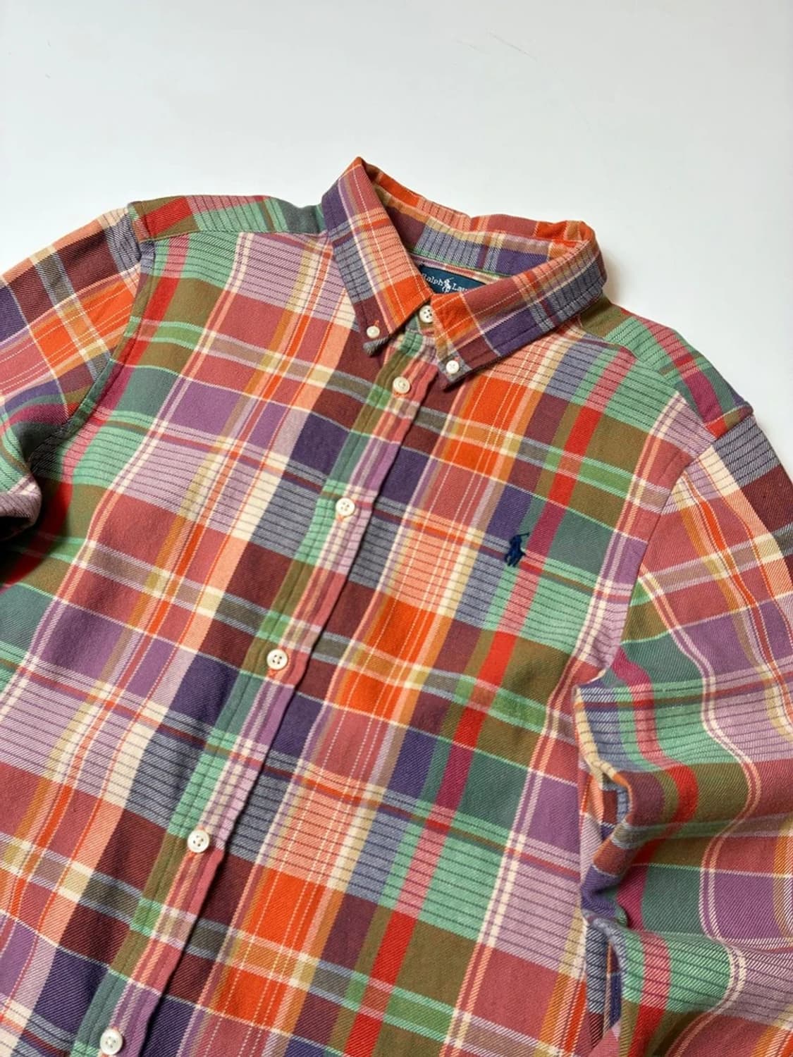 폴로 랄프로렌 00's 코튼 체크 셔츠 PN8148 상품이미지2