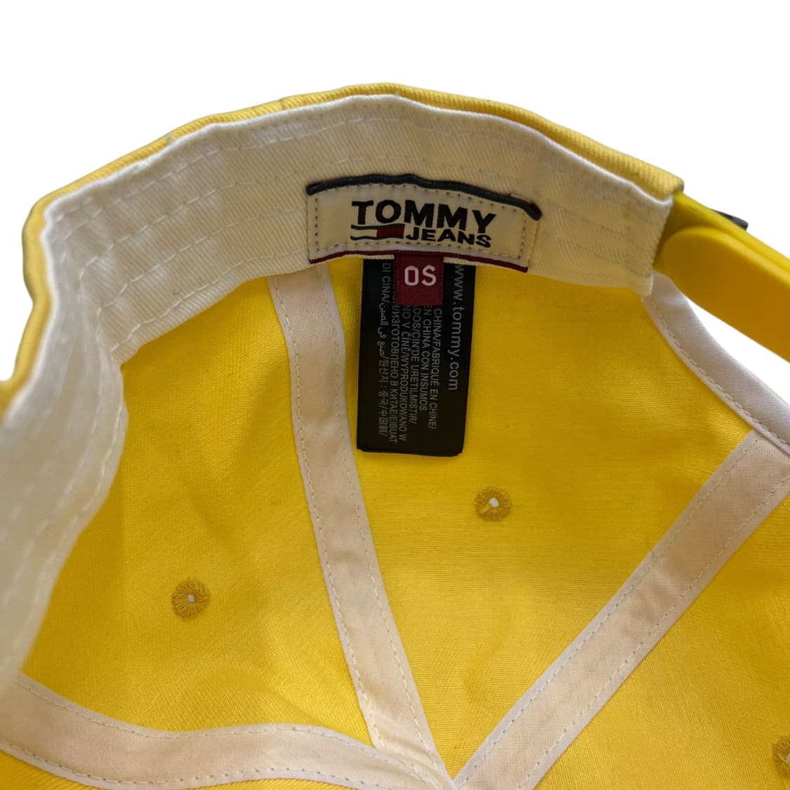 타미힐피거 센터로고 레몬 볼캡 상품이미지9