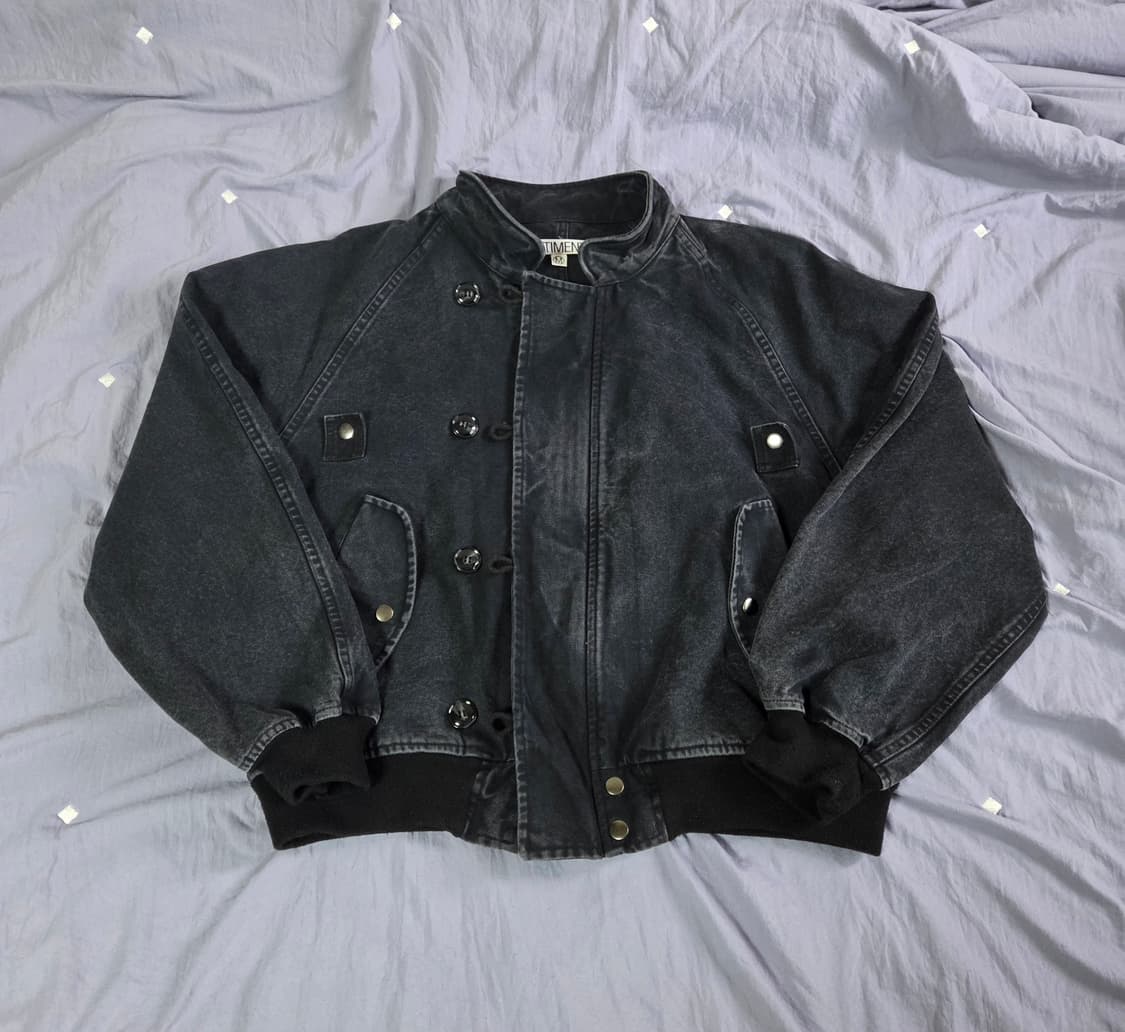 파르티멘토 블루종 자켓 워시드 블랙 M 상품이미지1