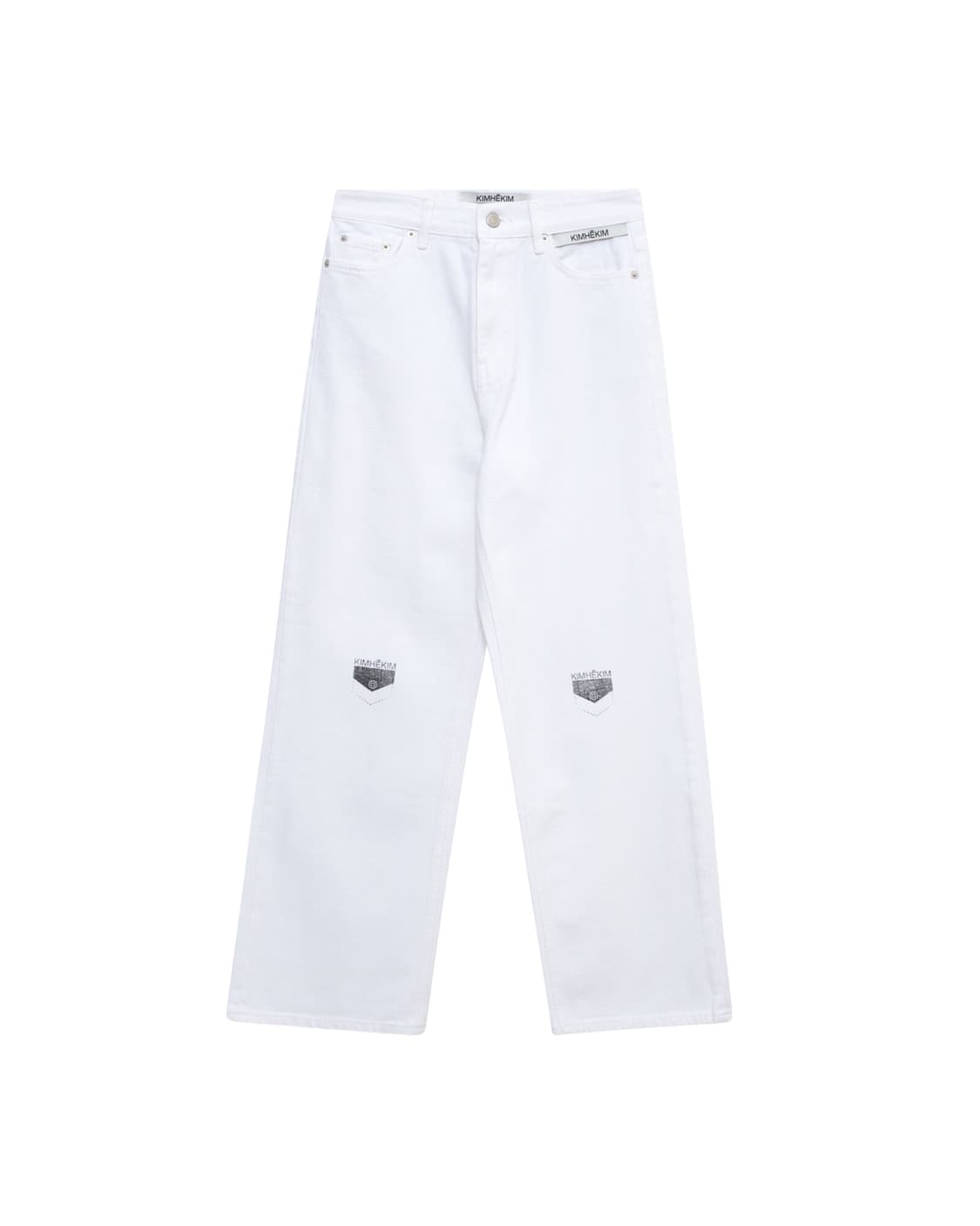 김해김 포켓 스탭프드 팬츠 상품이미지1