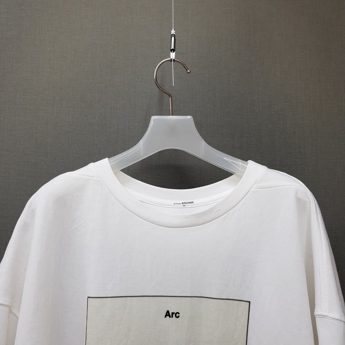 한섬 시스템 2021 레터링 프린트 티셔츠 F사이즈 상품이미지3