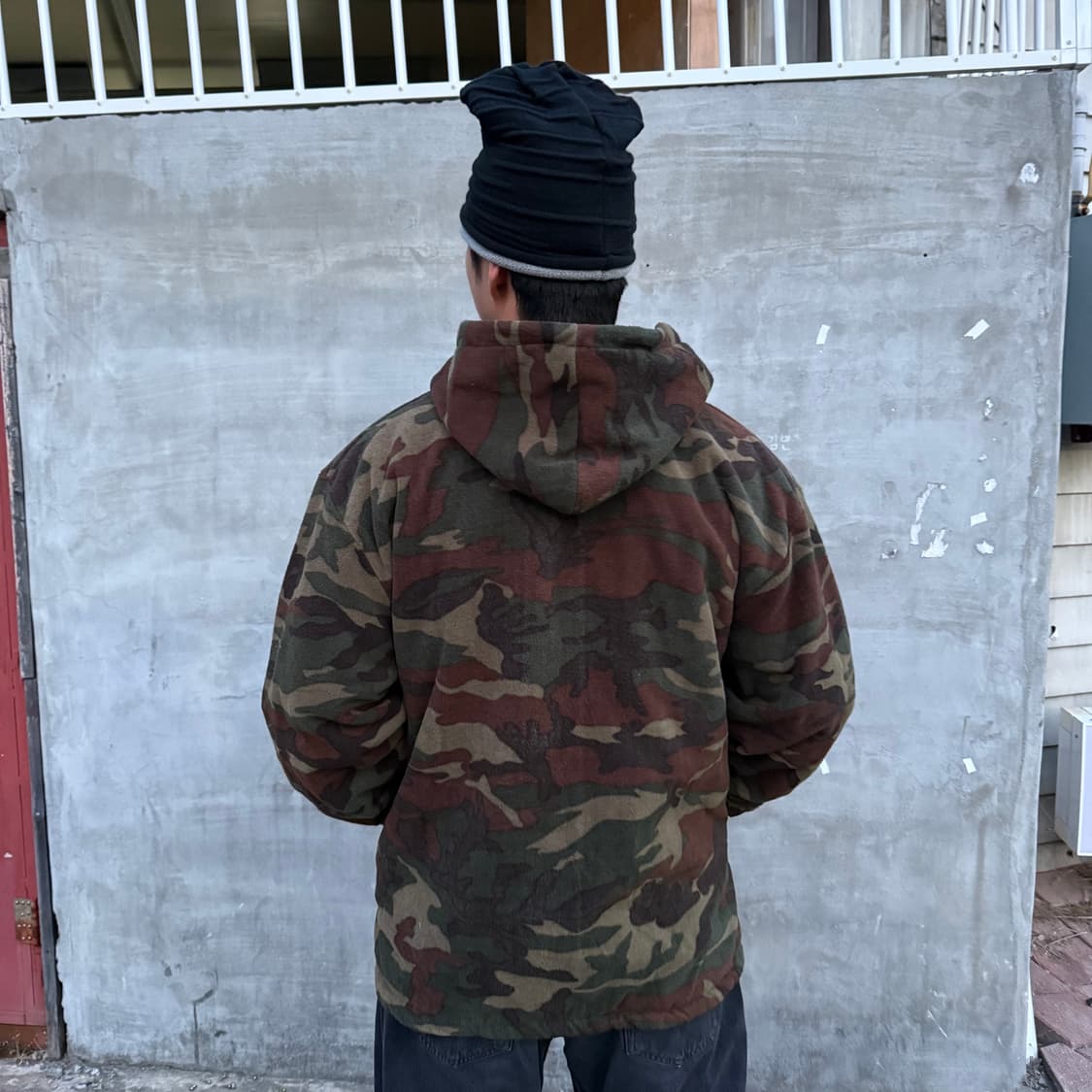 00s 올드 스투시 카모자켓 상품이미지2