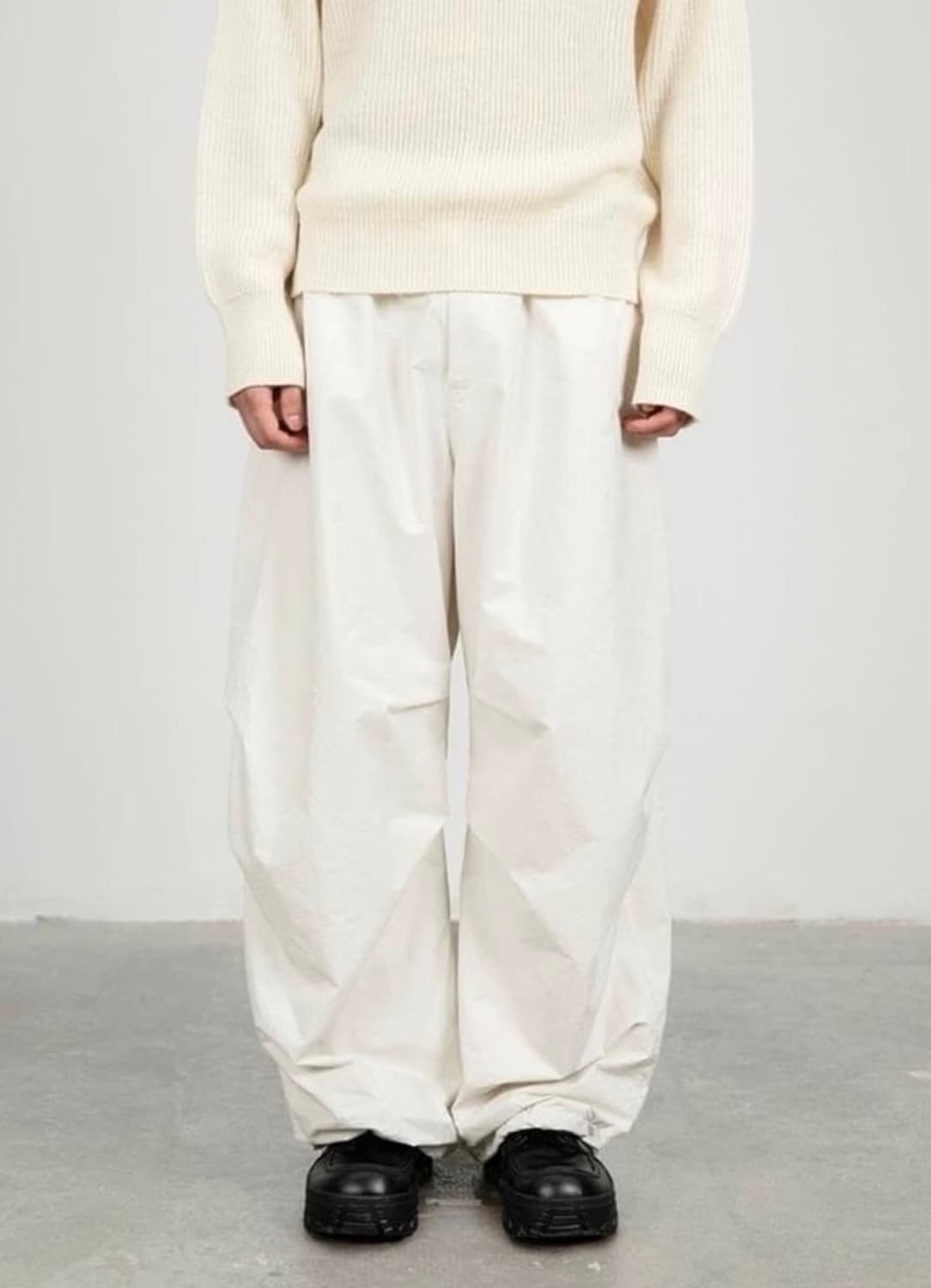 아모멘토 코튼 나일론 퍼티그 팬츠 L 상품이미지1