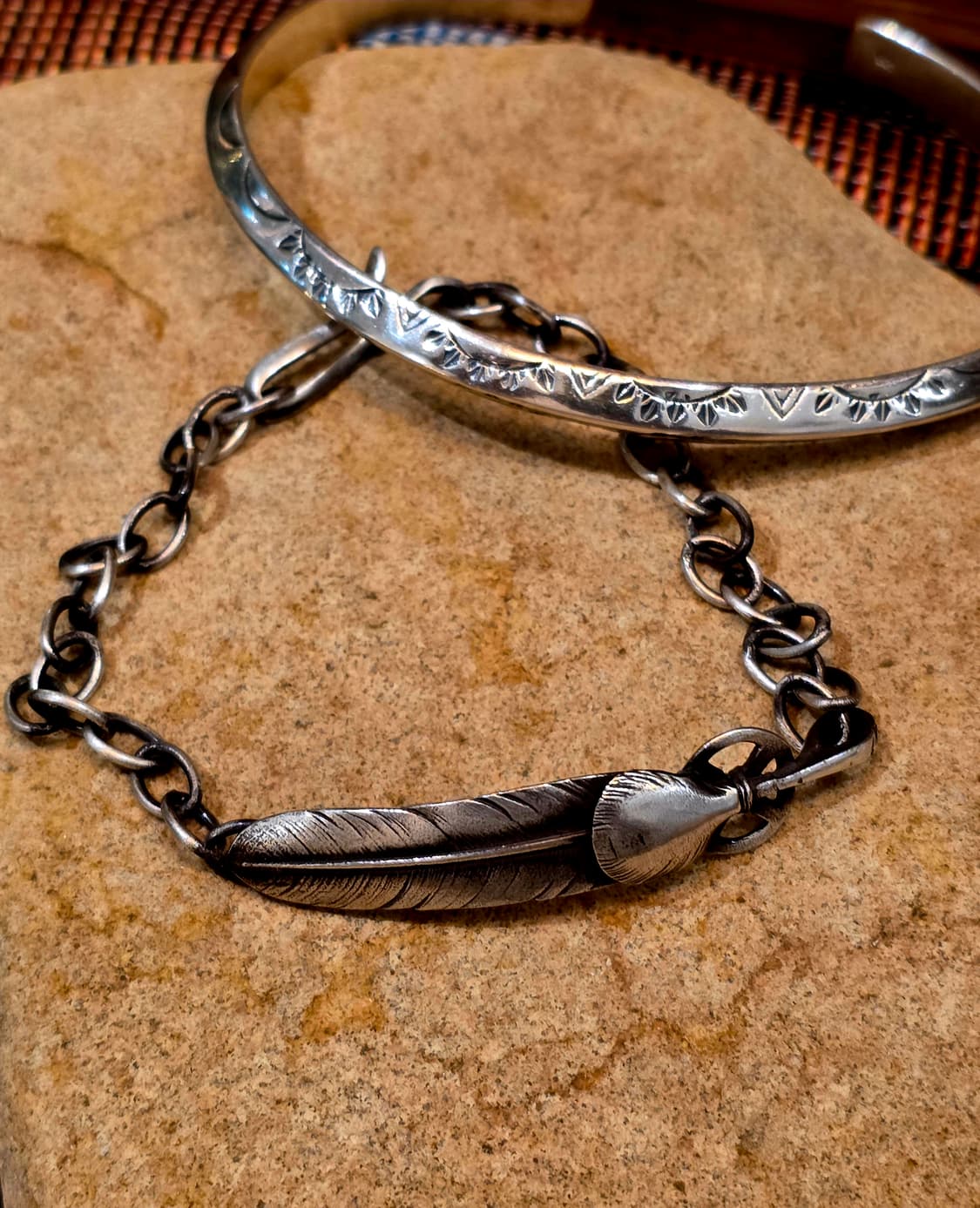 Silver925 American Feather Bracelet
 상품이미지7