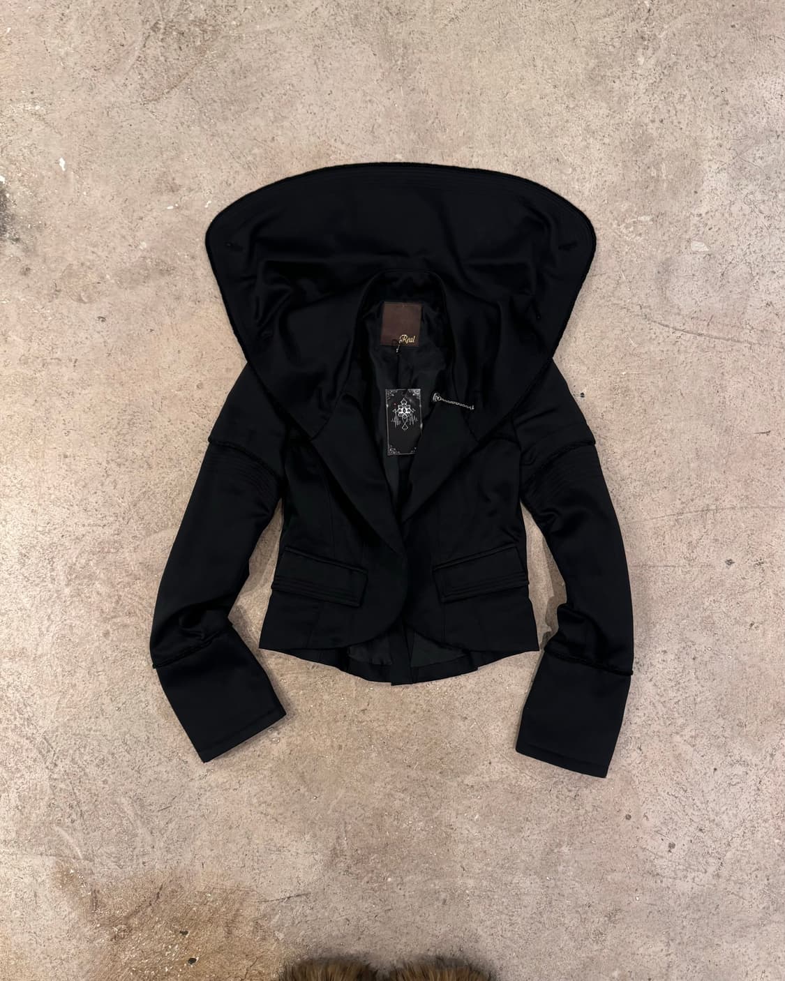 세일러 카라 레이온 자켓 상품이미지1