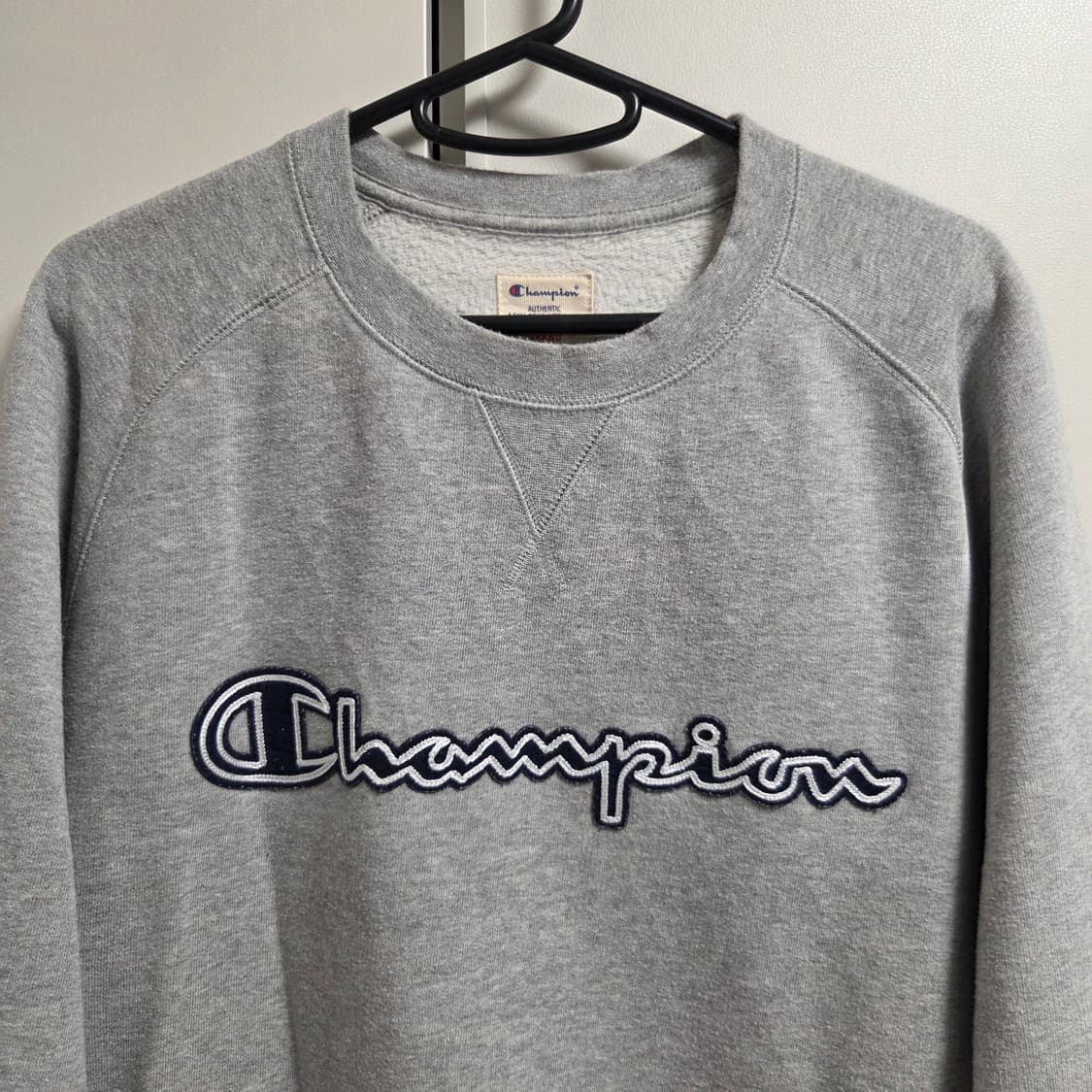 Champion 챔피온 그레이 맨투맨 L(100) 상품이미지2