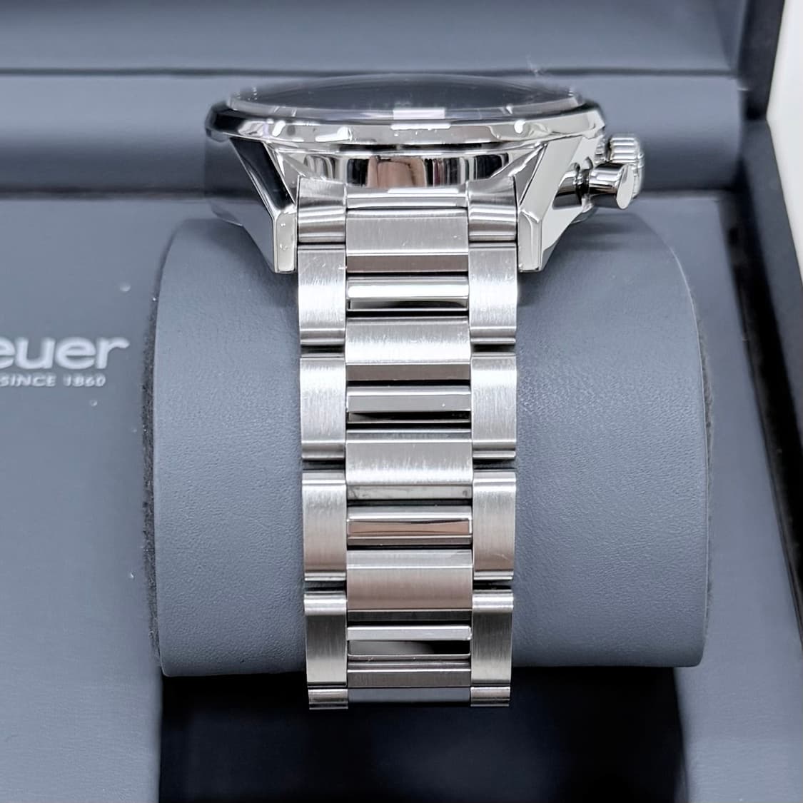 [S+급/41mm] 태그호이어 까레라 칼리버 16 청판 크로노그래프 시계 상품이미지7